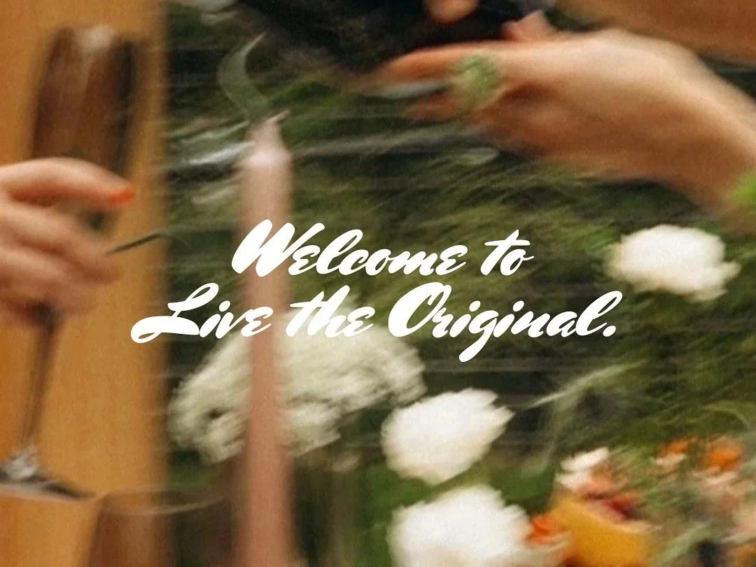 Welcome to Live the Original.