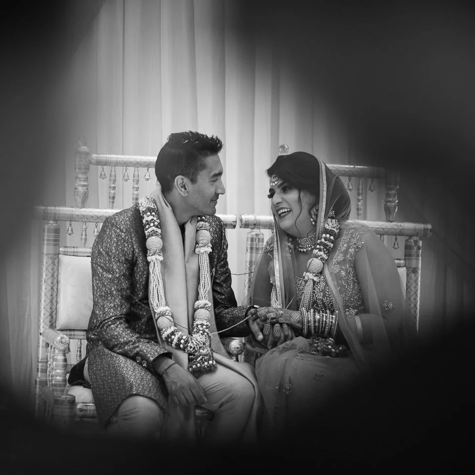 Documentary wedding photographer capturing natural moments at a Barcelona destination wedding