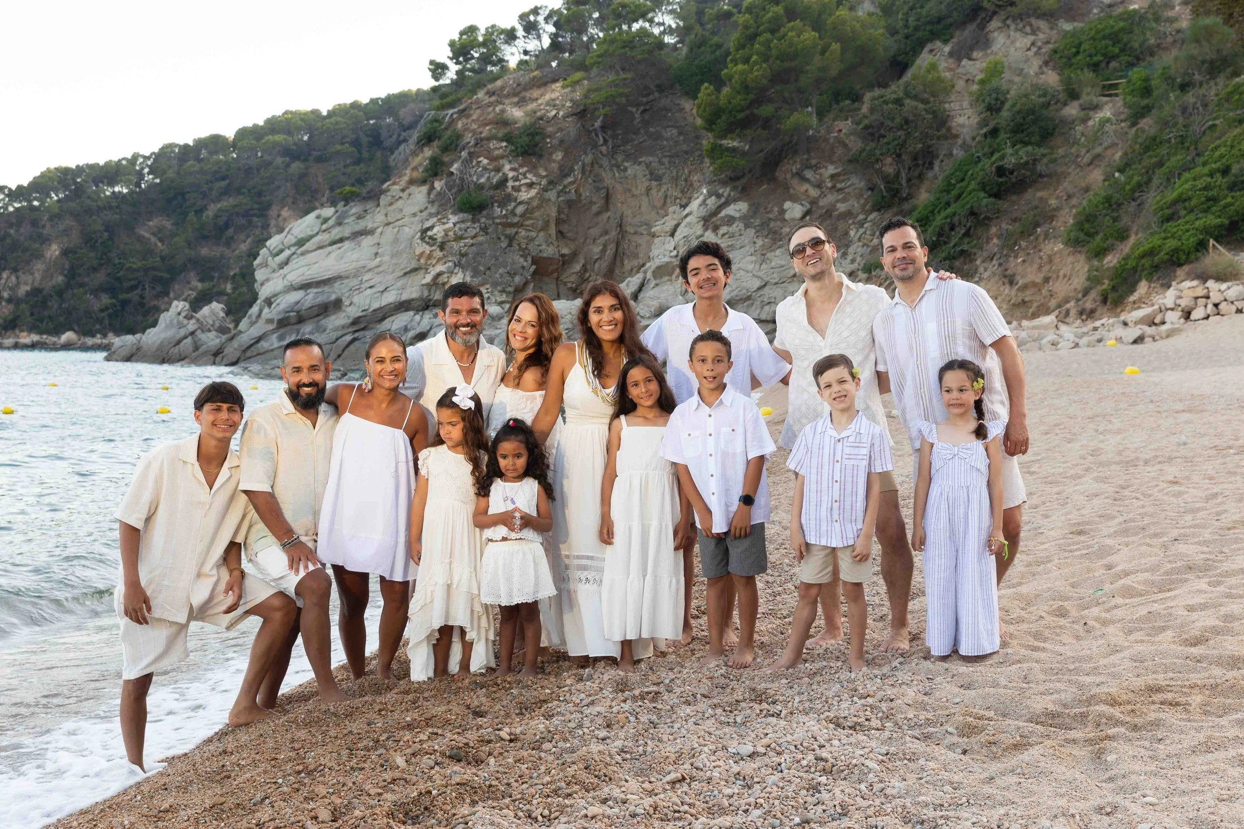 Fun &amp; Relaxed Family Photoshoot in Costa Brava, Spain