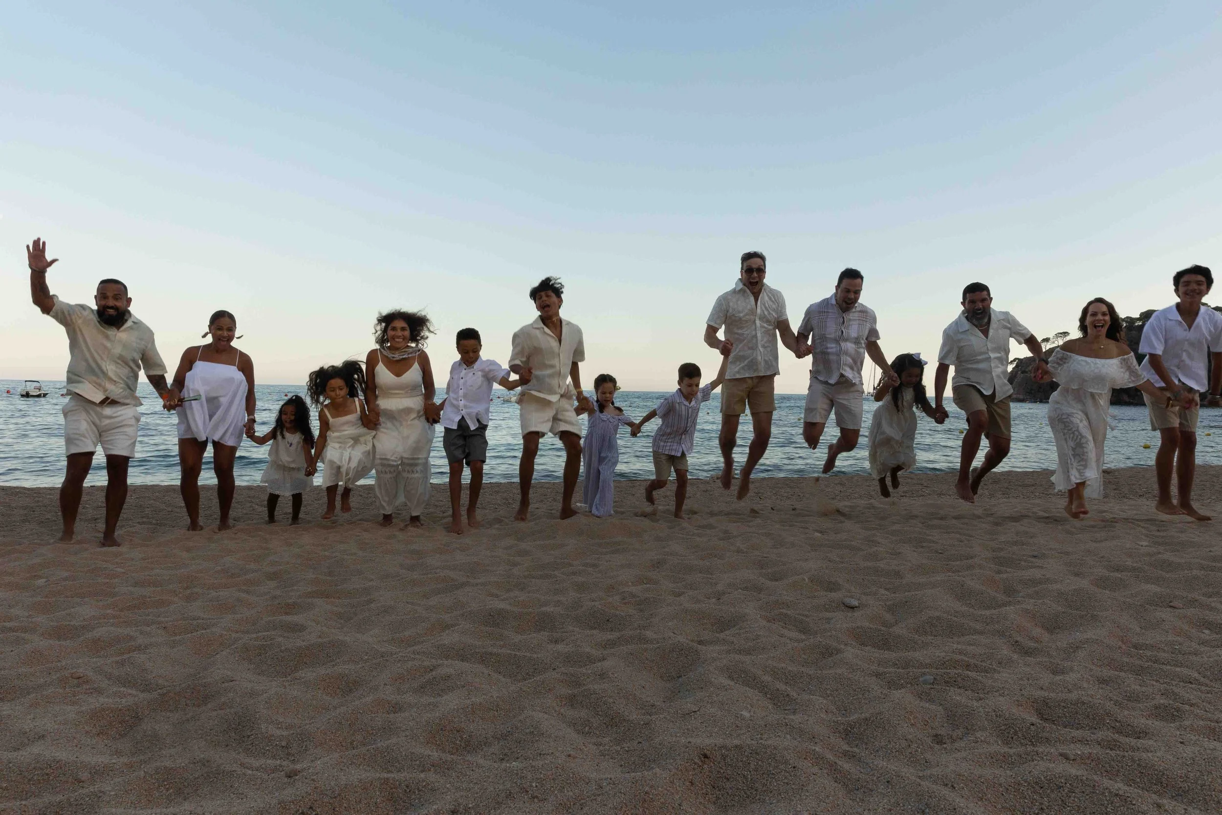 Fun &amp; Relaxed Family Photoshoot in Costa Brava, Spain