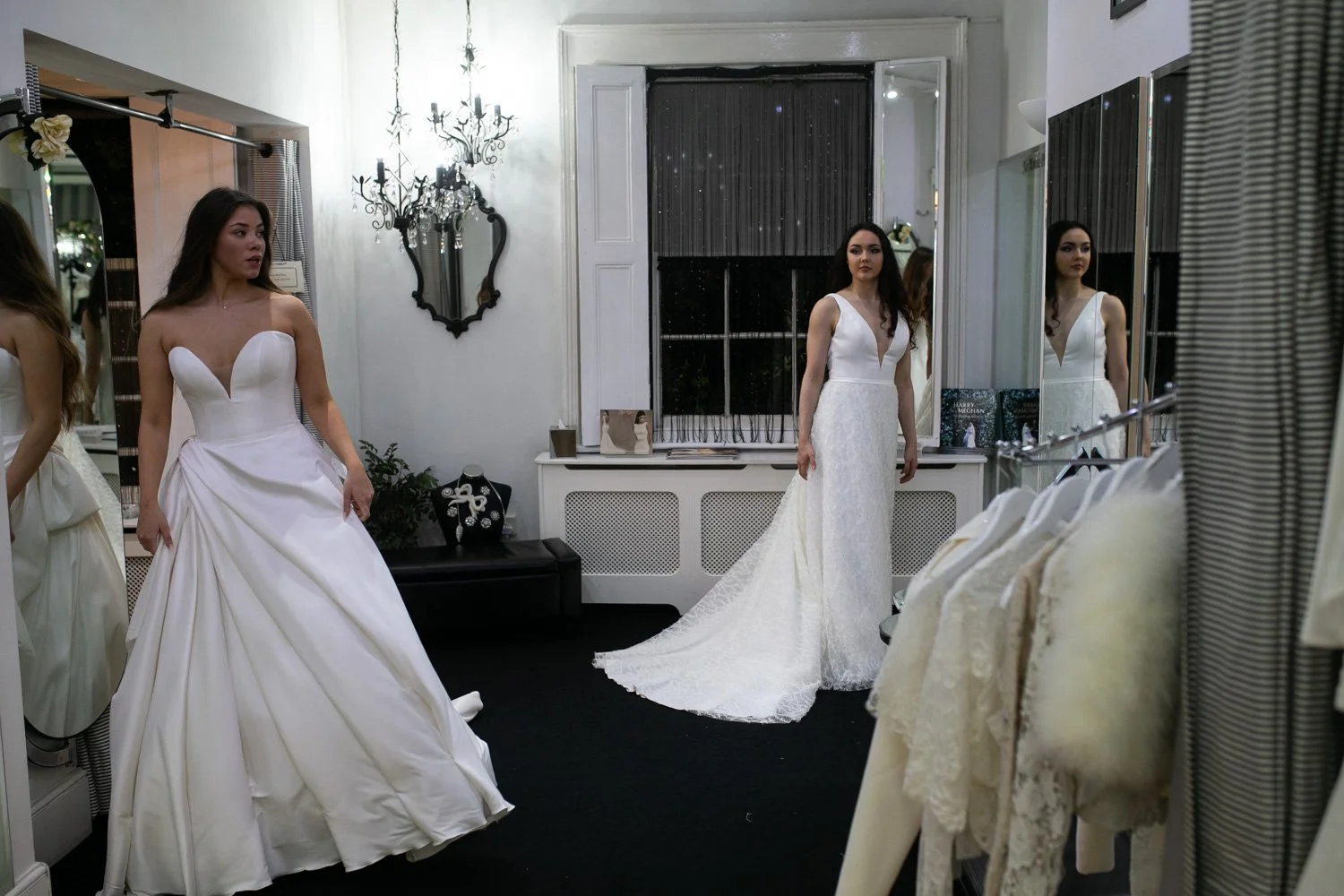 Spanish destination wedding bridal shop and boutique – documentary wedding photography