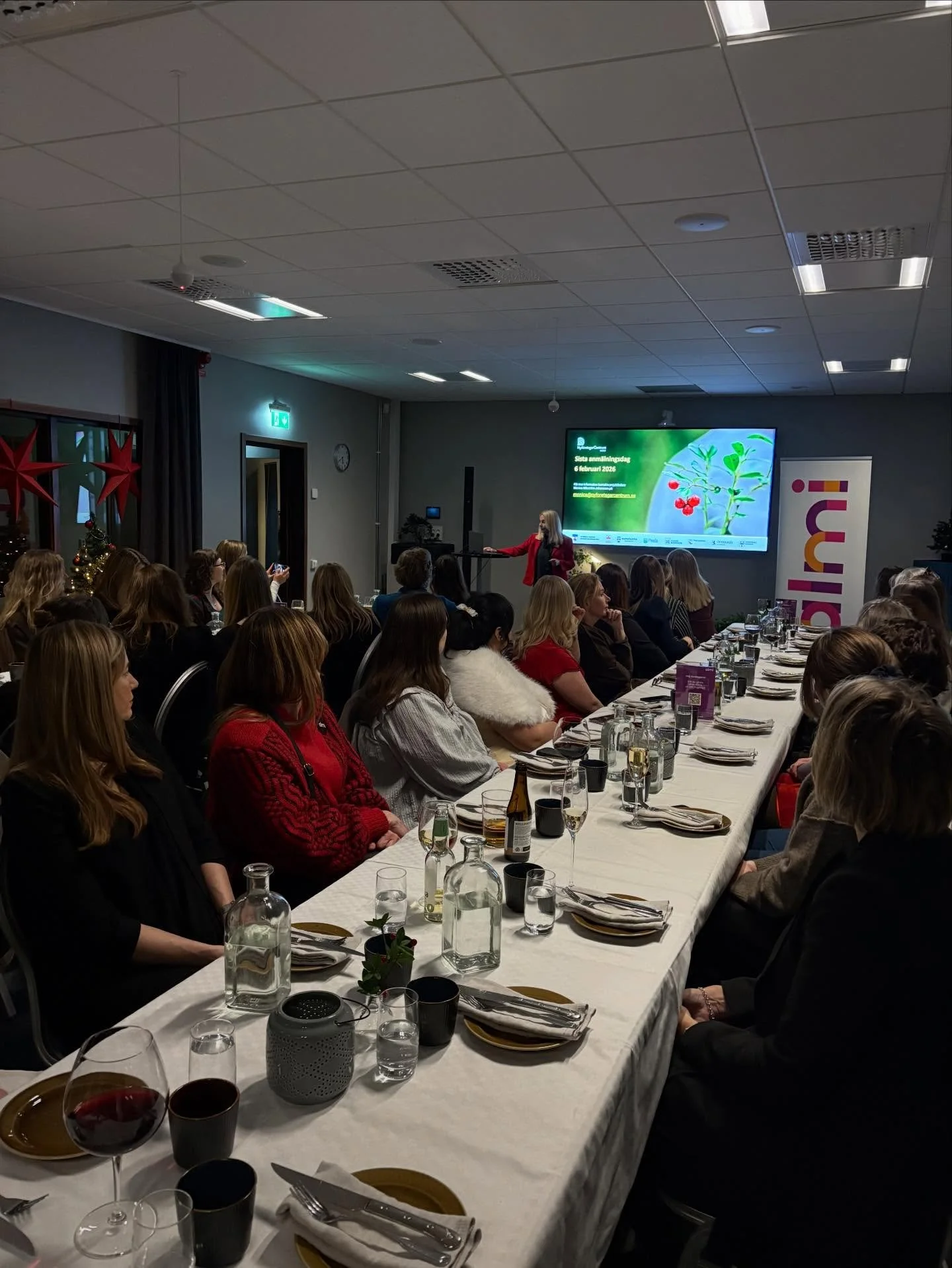 Ikv&auml;ll hade jag f&ouml;rm&aring;nen att delta i min allra f&ouml;rsta tr&auml;ff med Aurora Network, ett aff&auml;rsn&auml;tverk f&ouml;r kvinnor som driver f&ouml;retag i Norrbotten. Och vilken kv&auml;ll det blev!
 
Fr&aring;n f&ouml;rsta stun