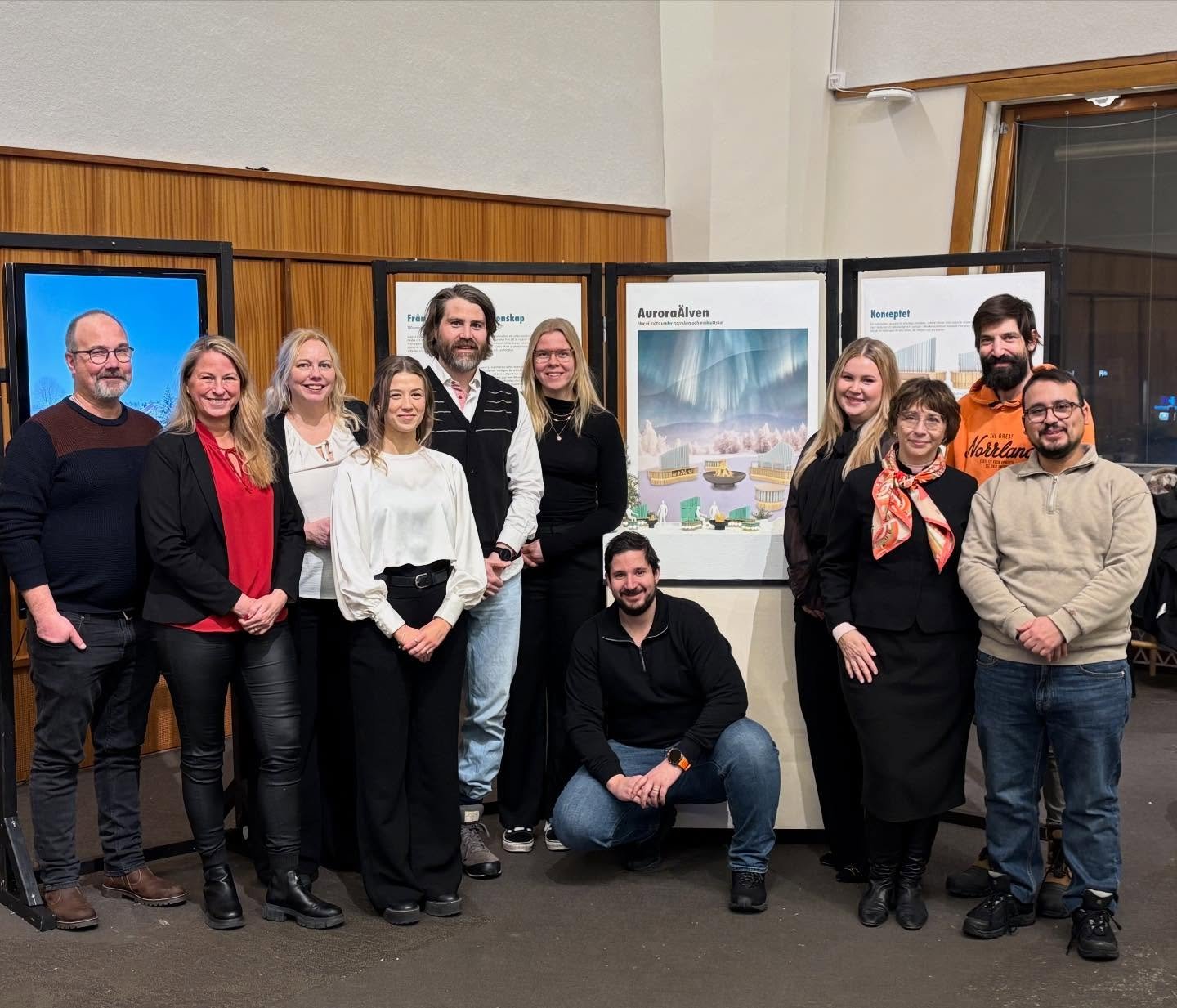 Slutpresentation av konceptet Aurora&Auml;lven p&aring; Expo, Exhibition p&aring; Vetenskapens hus i Lule&aring; ig&aring;r. 

Under h&ouml;sten har studenter som g&aring;r sista &aring;ret vid utbildningen civilingenj&ouml;r teknisk design vid LTU a
