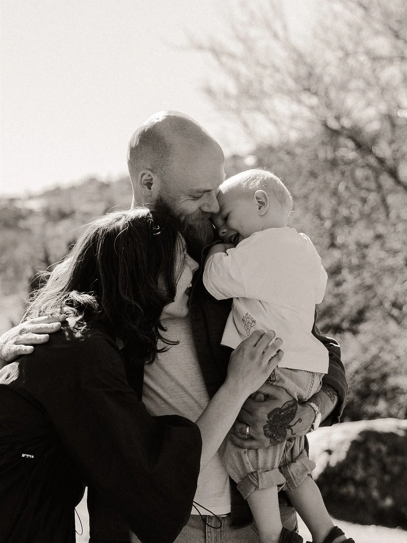 The Pedersen family | a little chaos, a lot of love, and everything real in between. 
Documentary family sessions aren&rsquo;t about perfection, but about memory &mdash; the way your child laughs, moves, clings to you, and how your family feels toget
