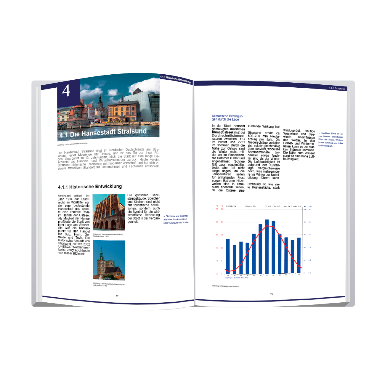 Layout eines Lehrbuchtextes