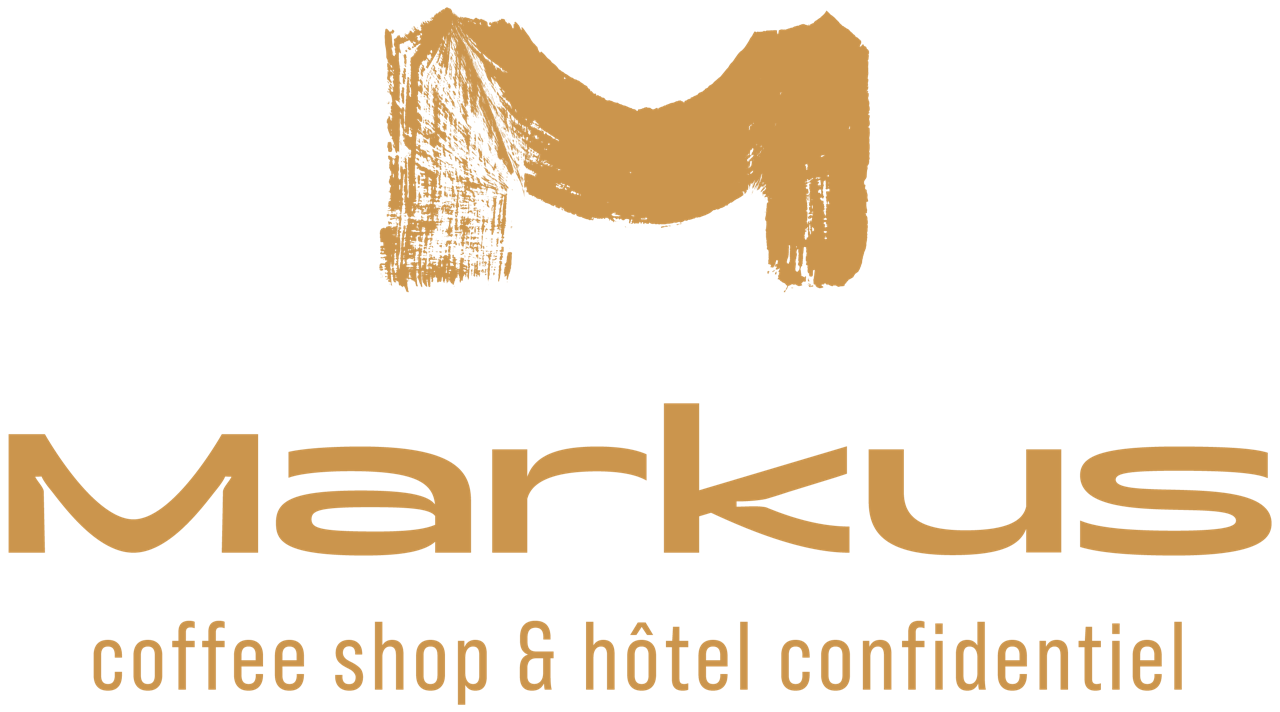 logo Markus coffee shop hôtel confidentiel