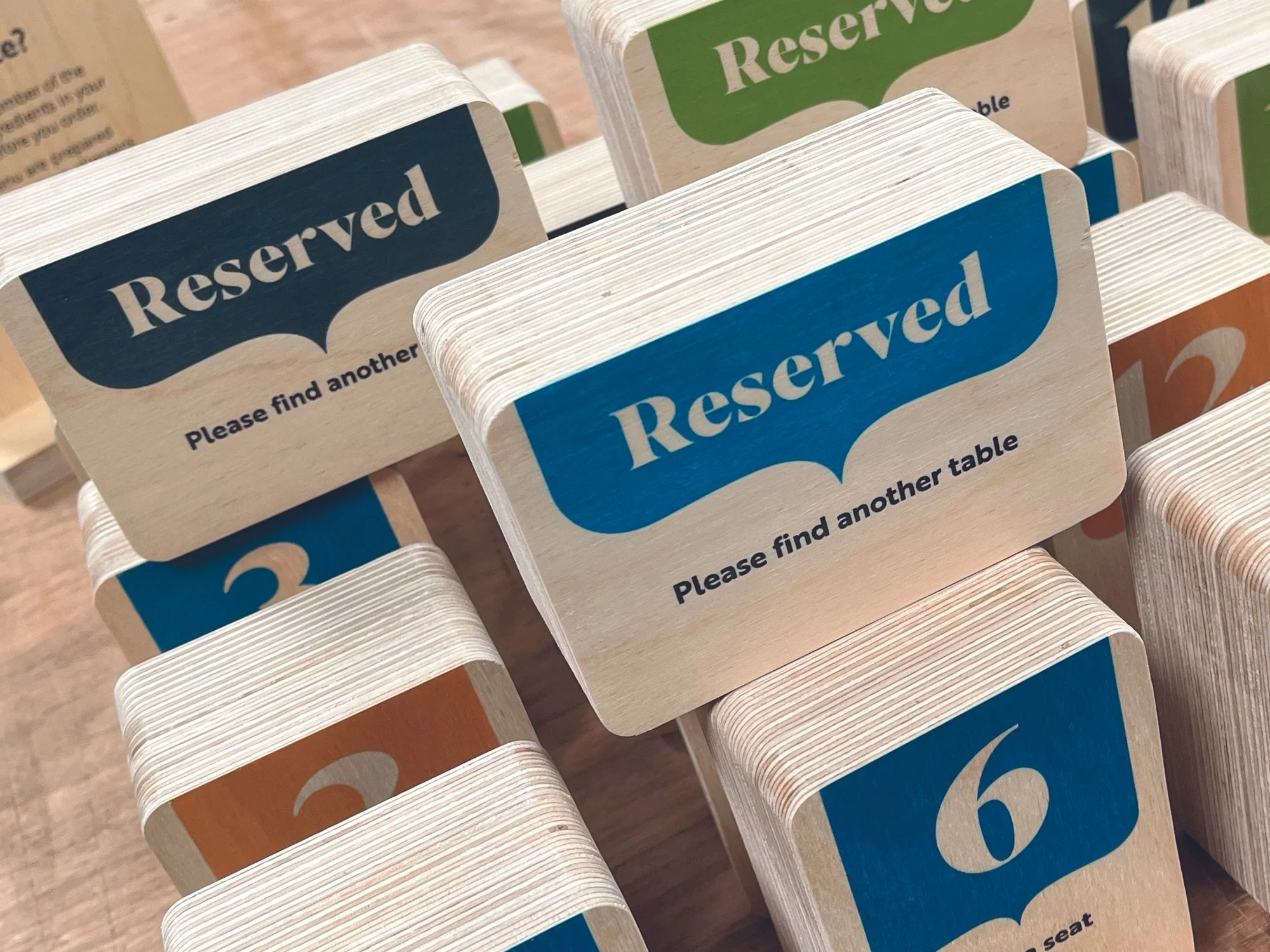 Wallmade RSPB Restaurant Table Signs.jpg