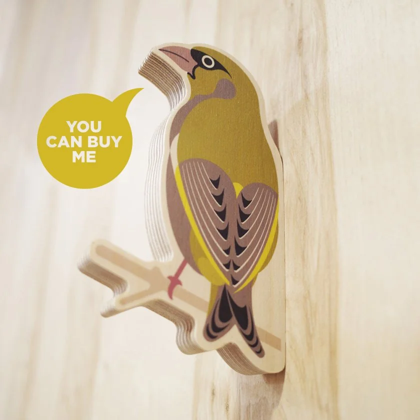 Wallmade Greenfinch Wall Hook Buy Me.jpg