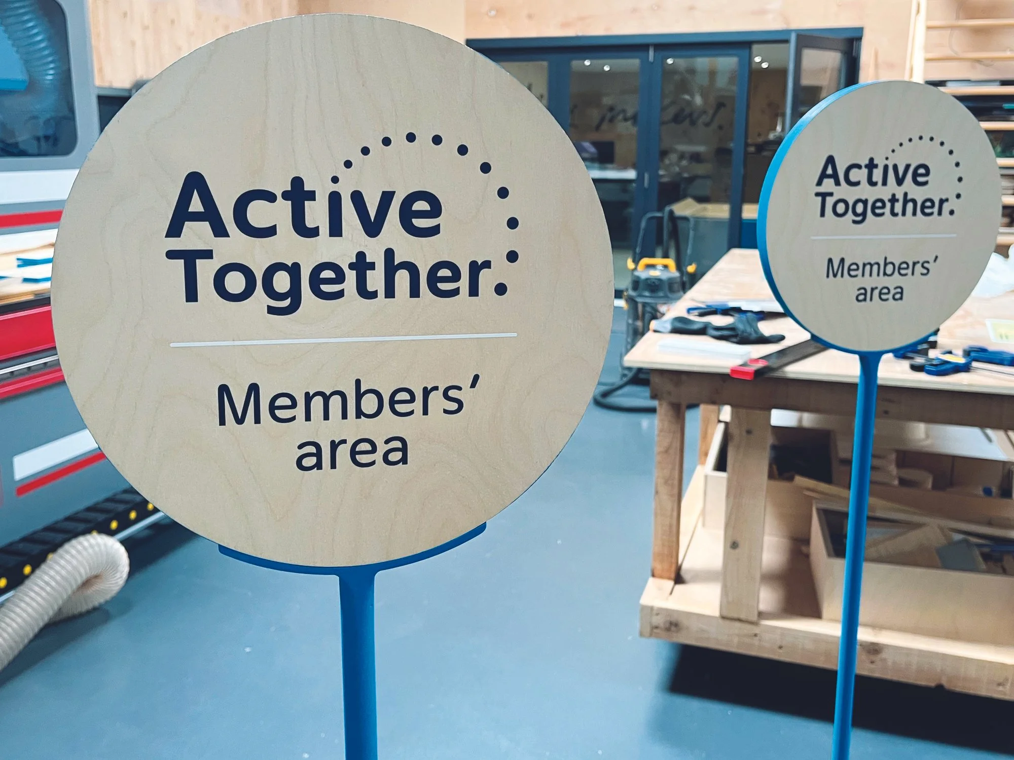 Wallmade Yorkshire Cancer Wayfinder Signage.jpg
