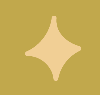 Ein goldener Hintergrund mit einem zentralen beige-farbenen Stern oder Diamantenförmigen Muster.