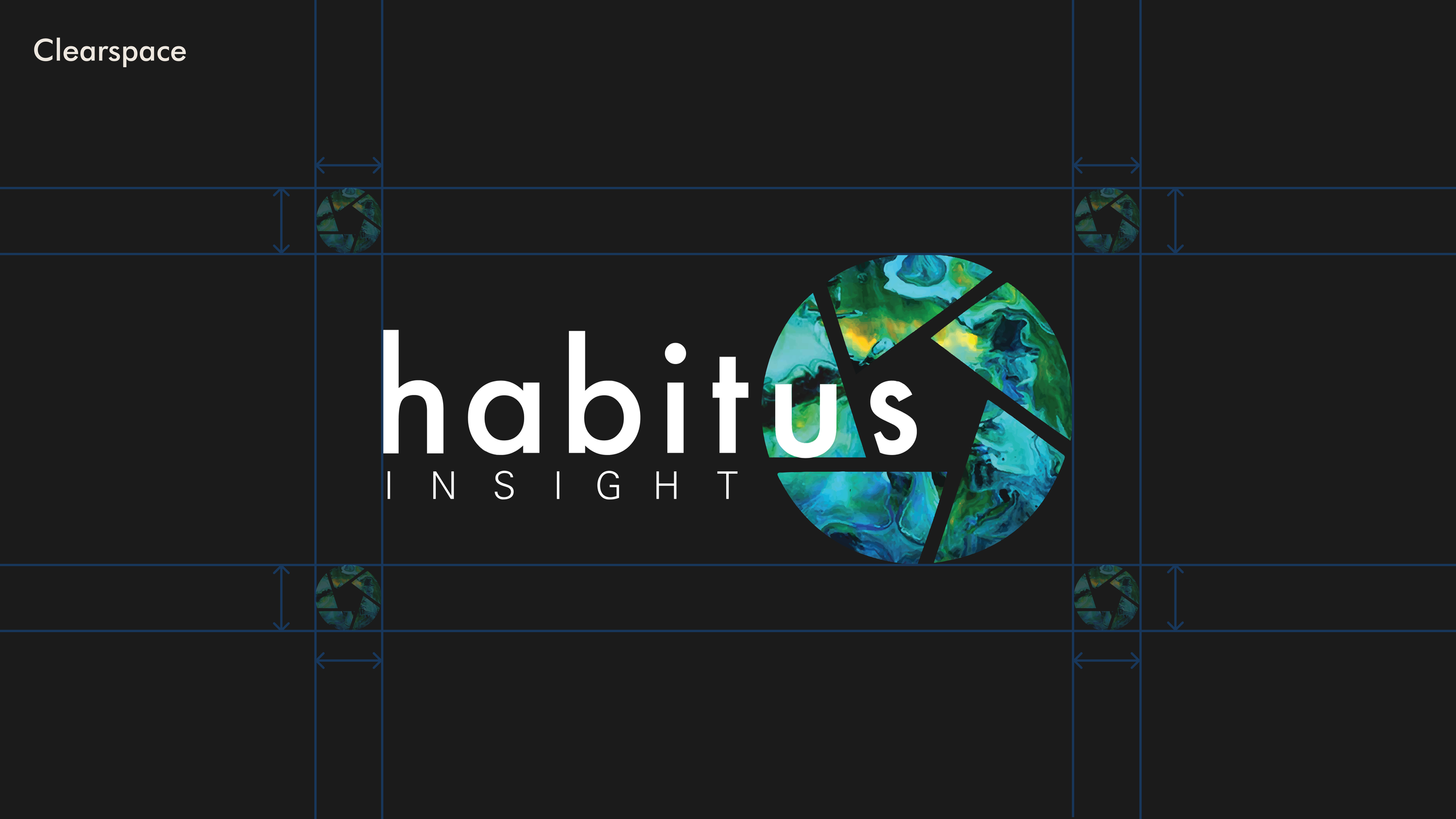 Habitus logo with clear space around it