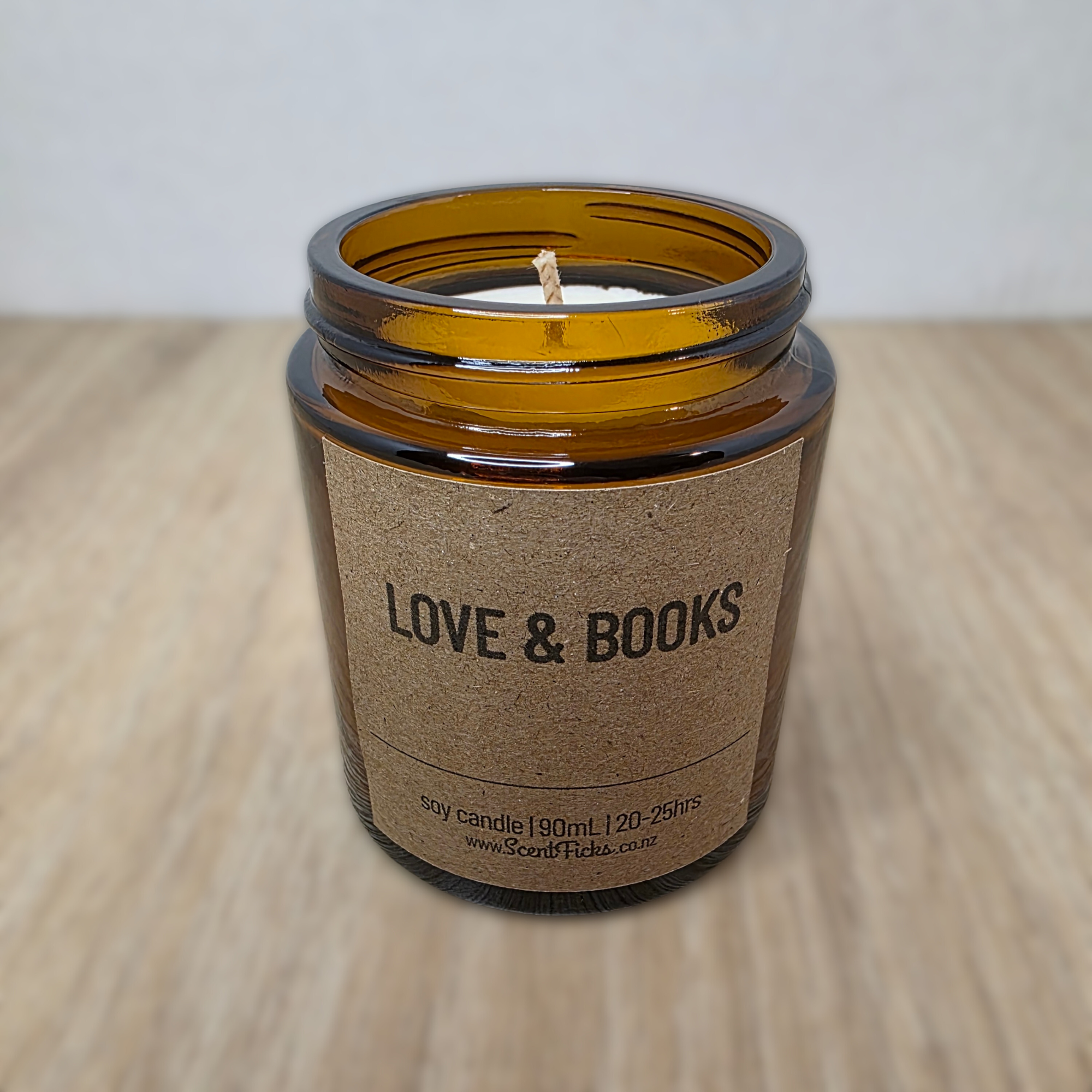 Love & Books 90mL Scented Soy Wax Candle