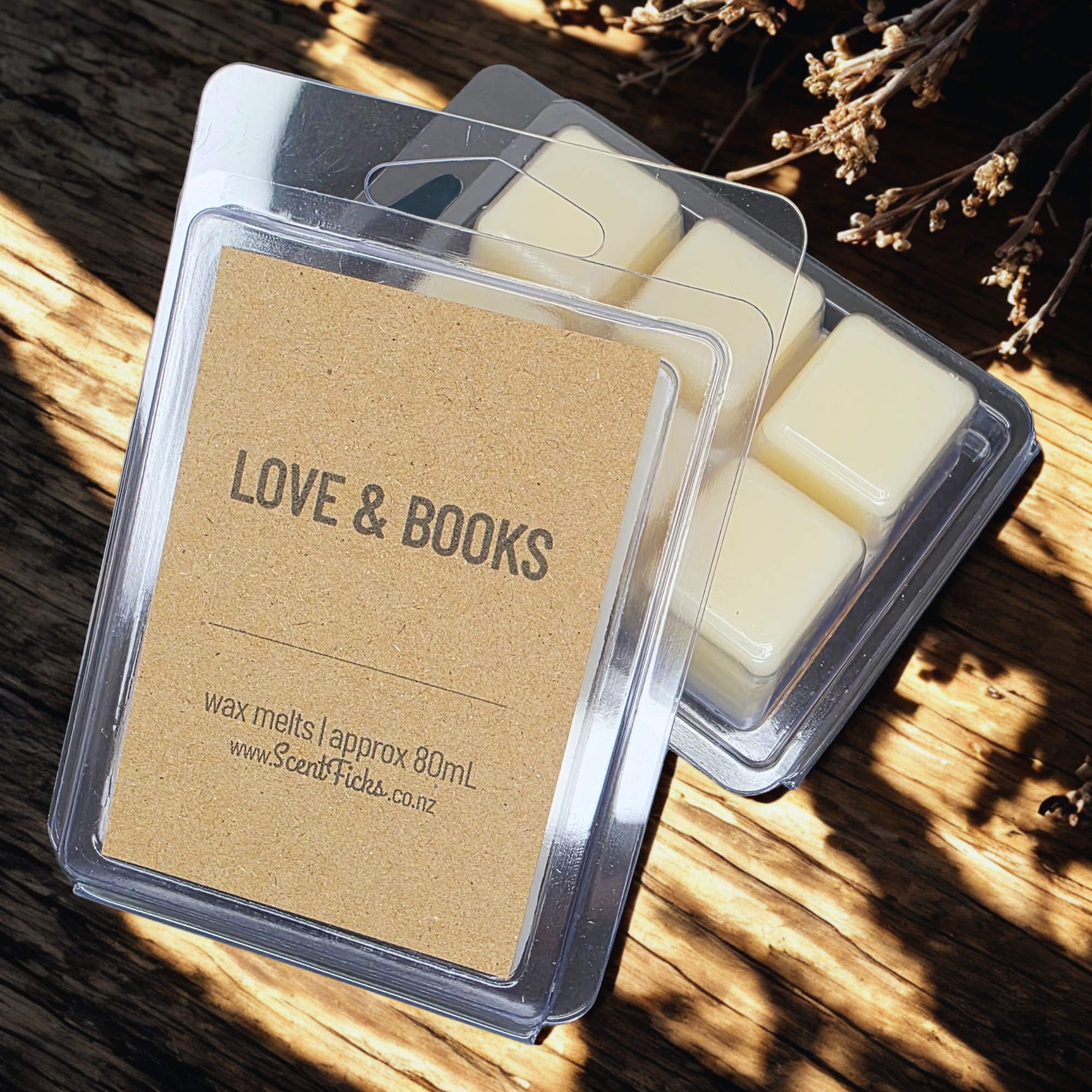 Love & Books Scented Soy Blend Wax Melts