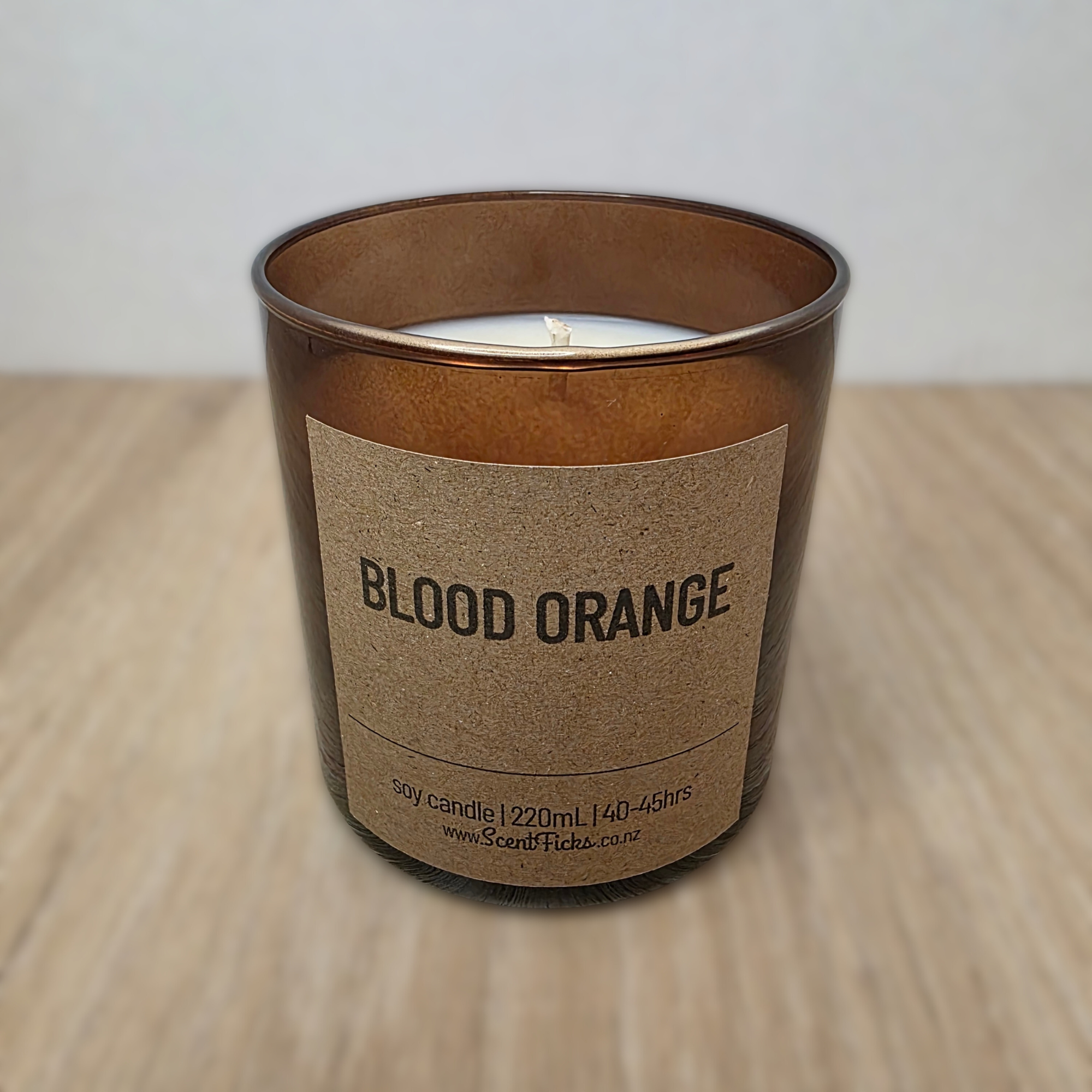 Blood Orange 220mL Scented Soy Wax Candle