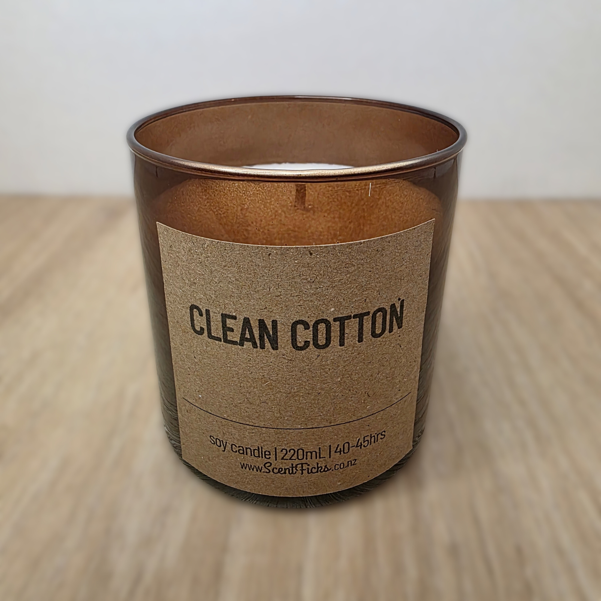 Clean Cotton 220mL Scented Soy Wax Candle