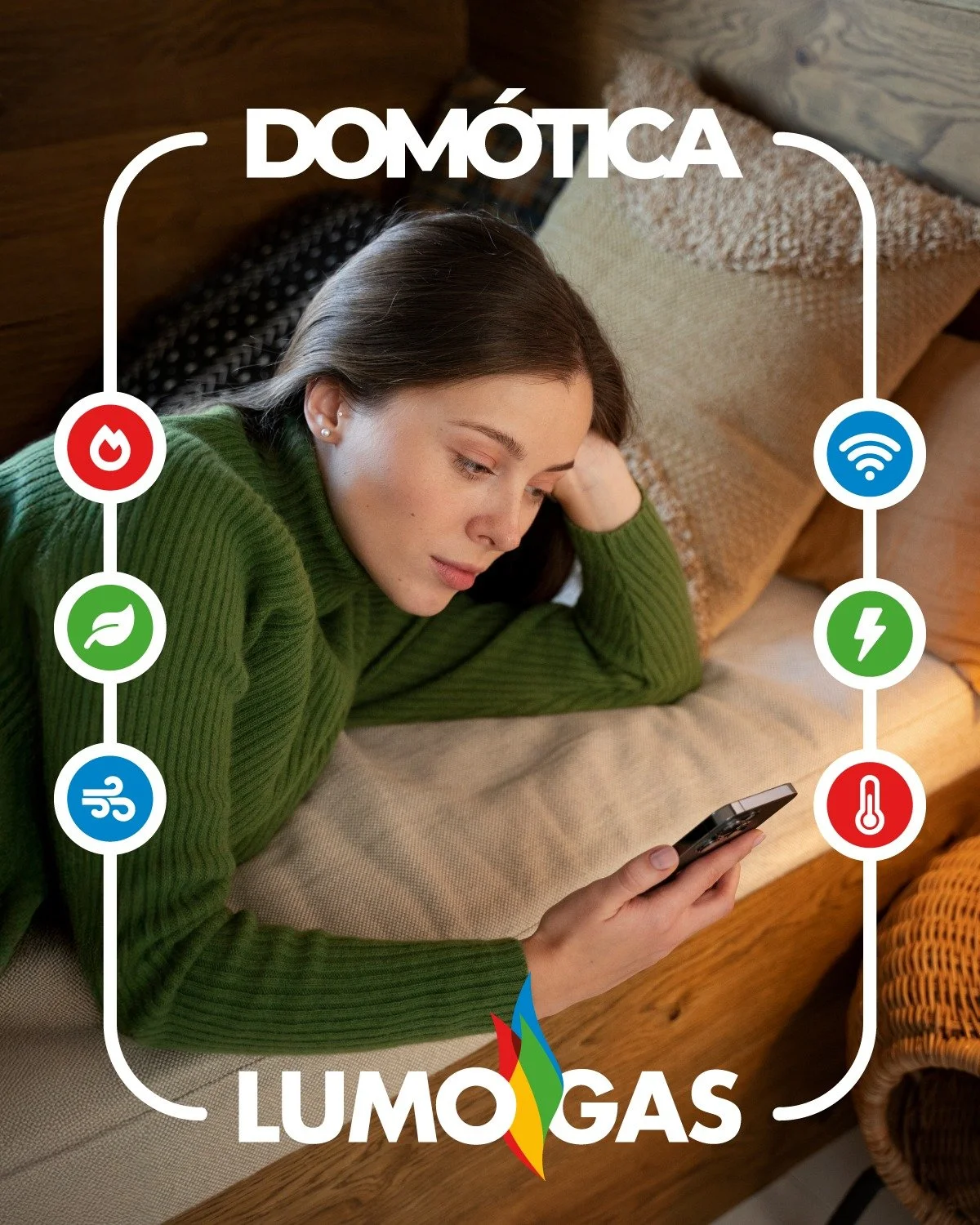 &iquest;Encender la calefacci&oacute;n desde tu m&oacute;vil? &iexcl;Es posible! Y nosotros te instalamos los mejores modelos para que tu casa est&eacute; calentita, incluso antes de llegar.

Enciende, regula o programa tu caldera desde donde est&eac