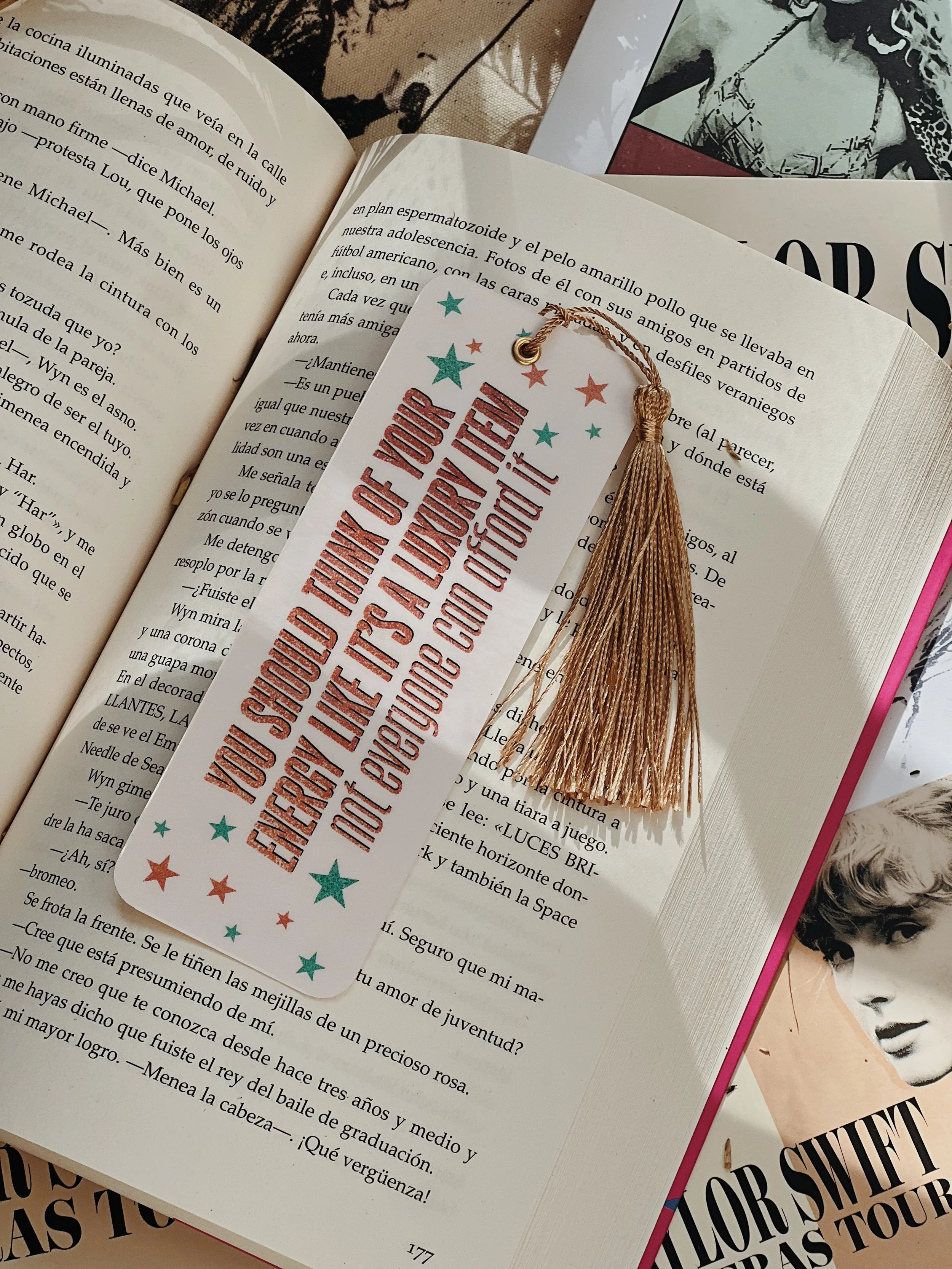 Luxury Energy Marcapáginas Tradicional