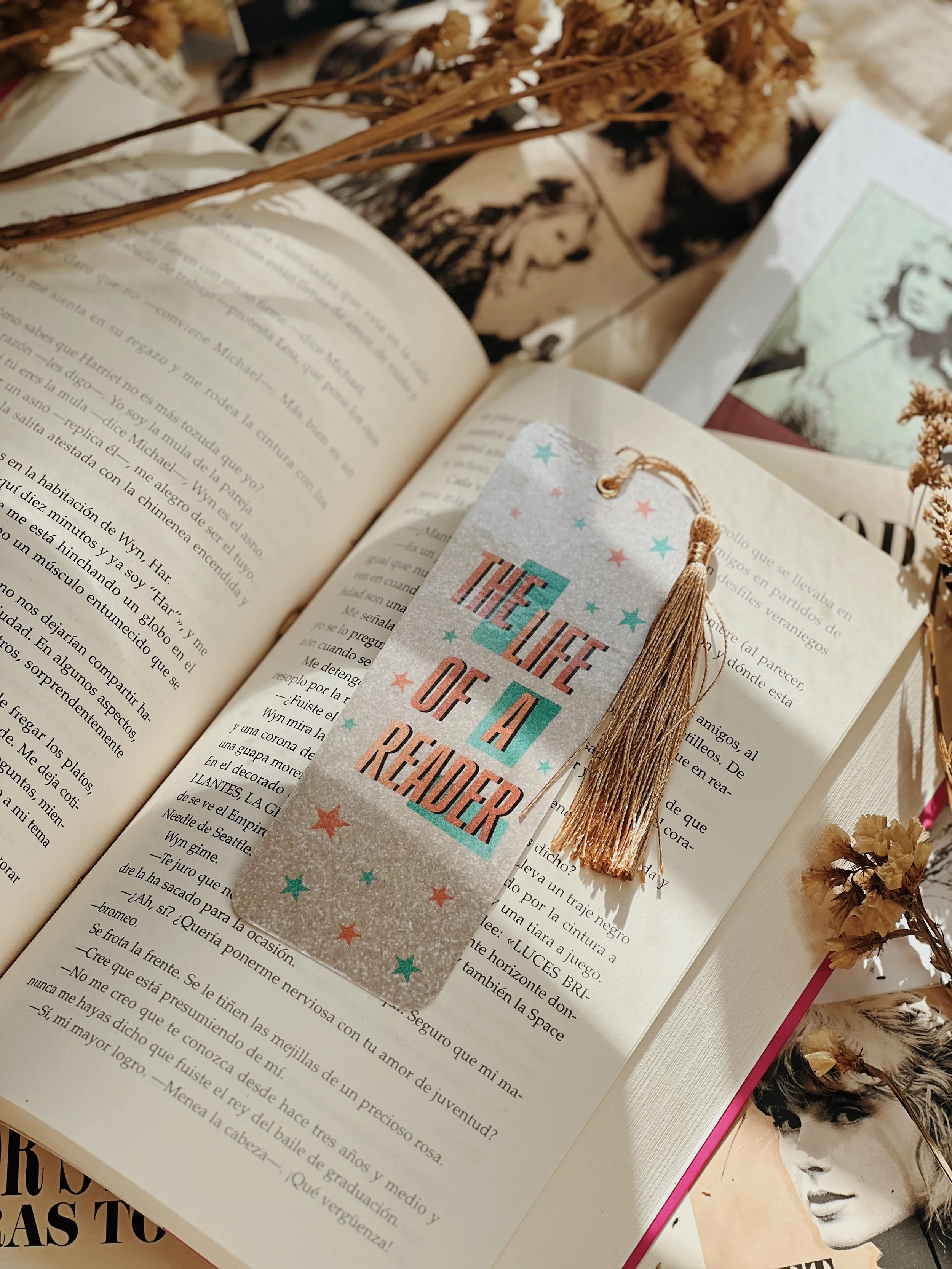 The Life of a Reader Marcapáginas Tradicional