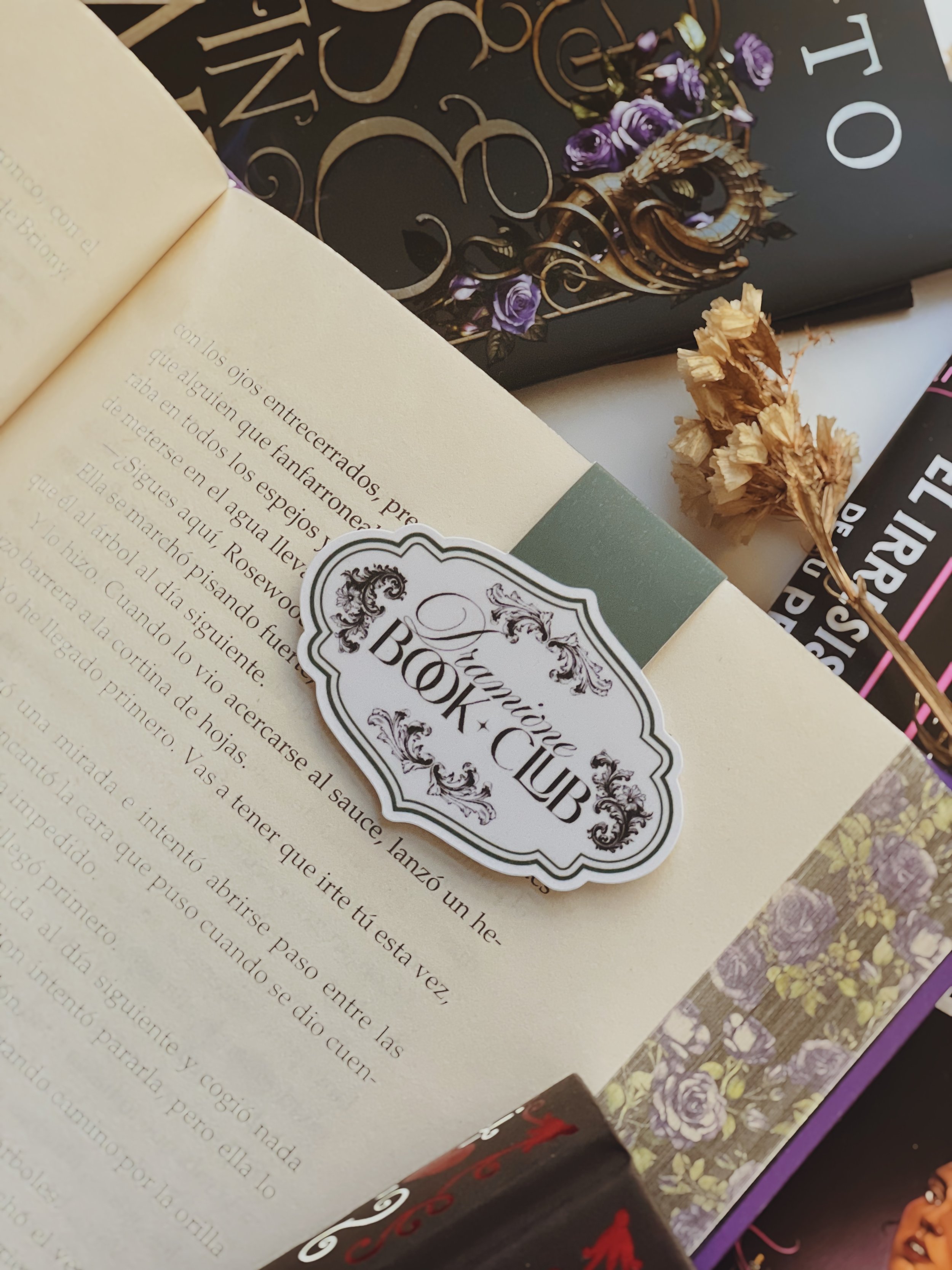 Book Club - Mini Marcapáginas Magnético