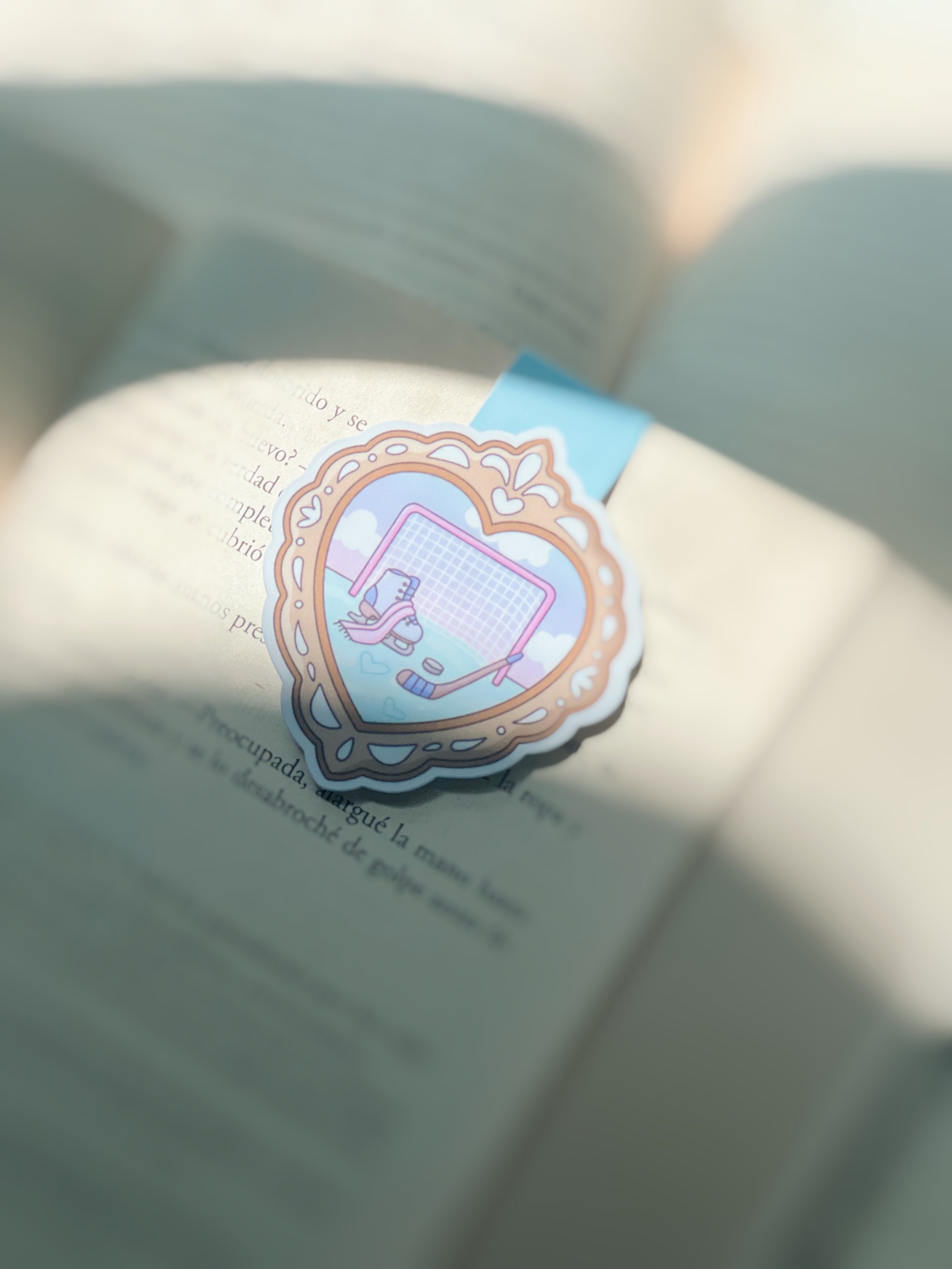 Hockey Romance - Mini Marcapáginas Magnético