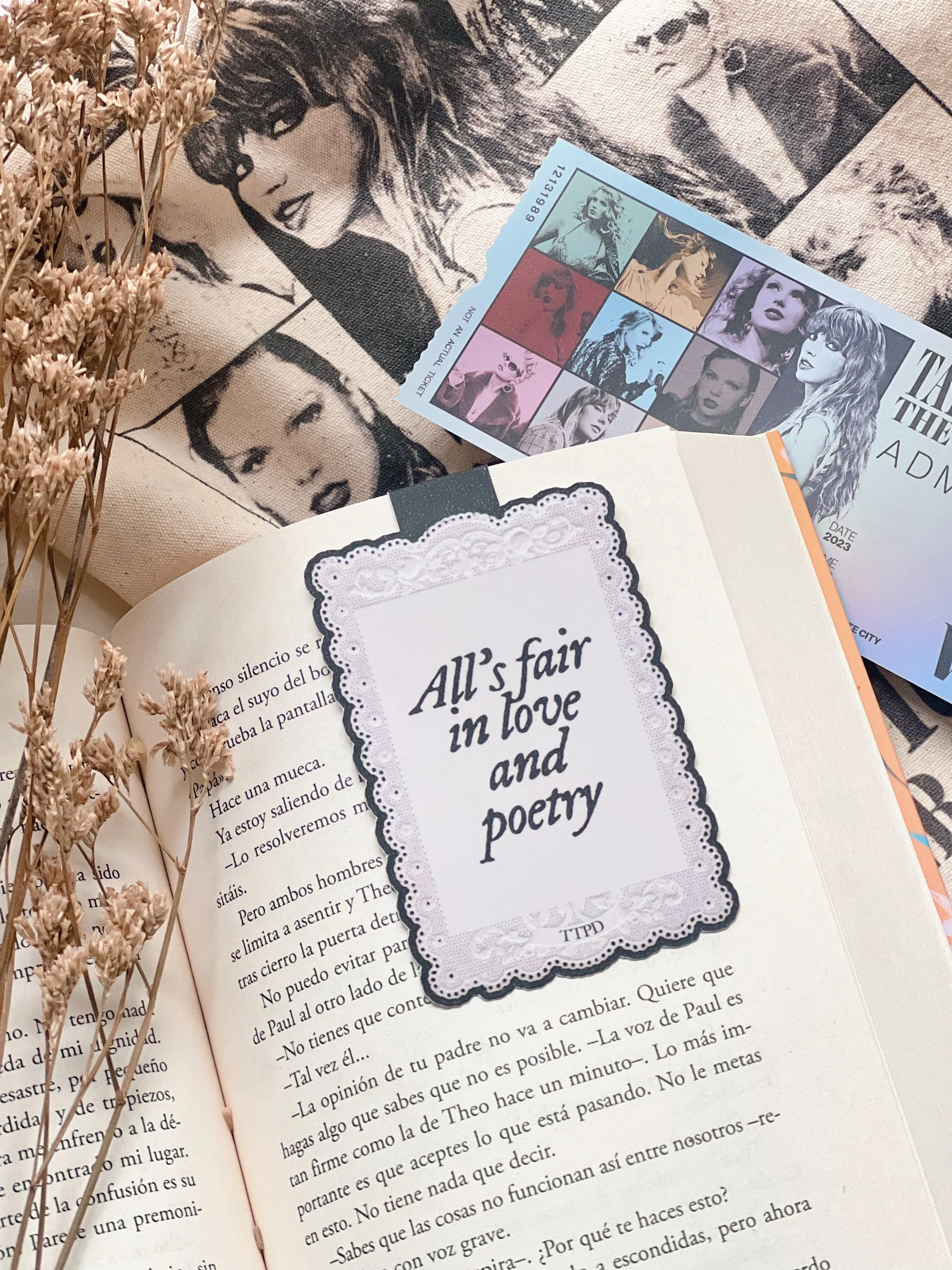 Love & Poetry - Maxi Marcapáginas Magnético