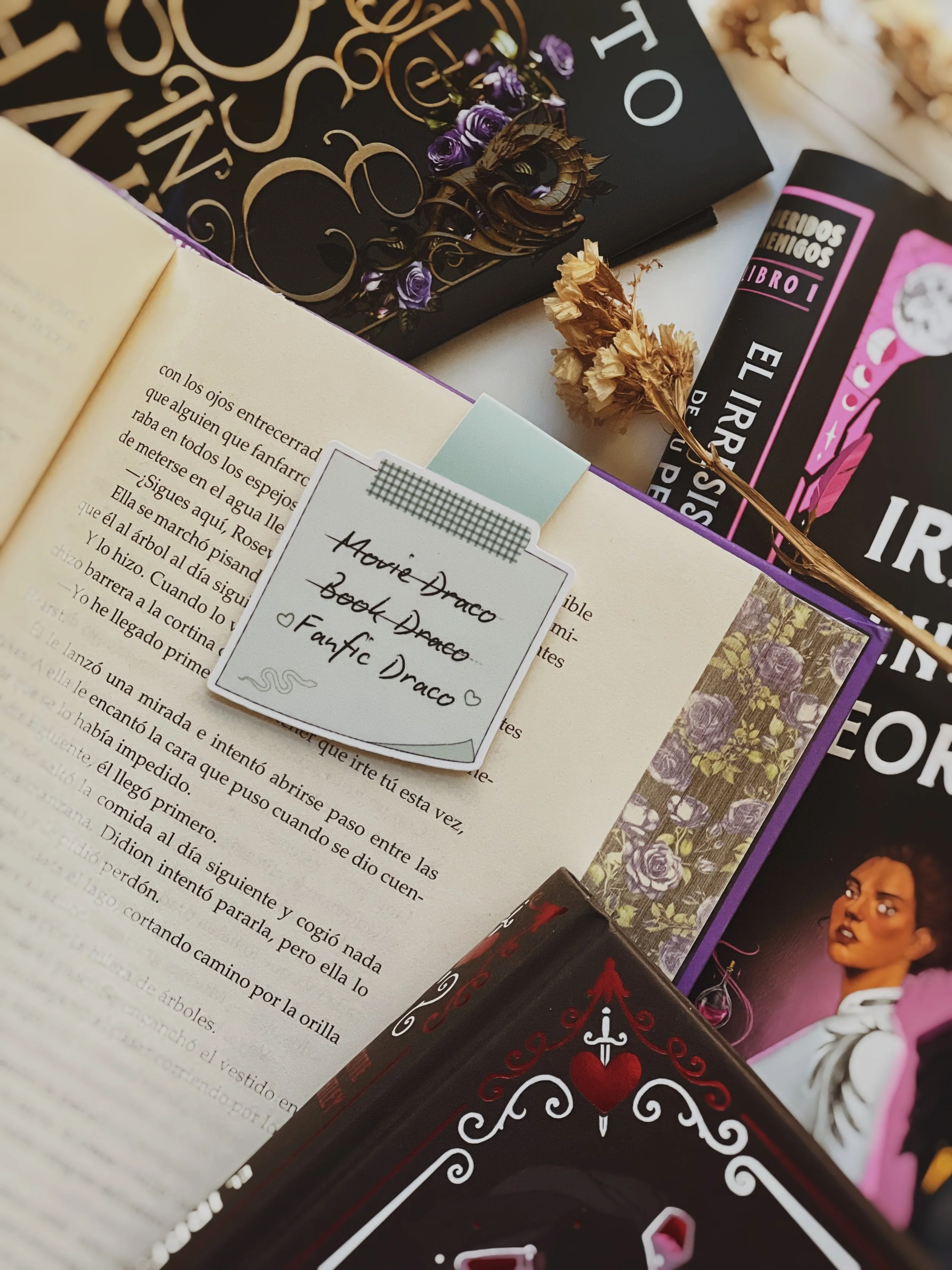 Nota Draco - Mini Marcapáginas Magnético