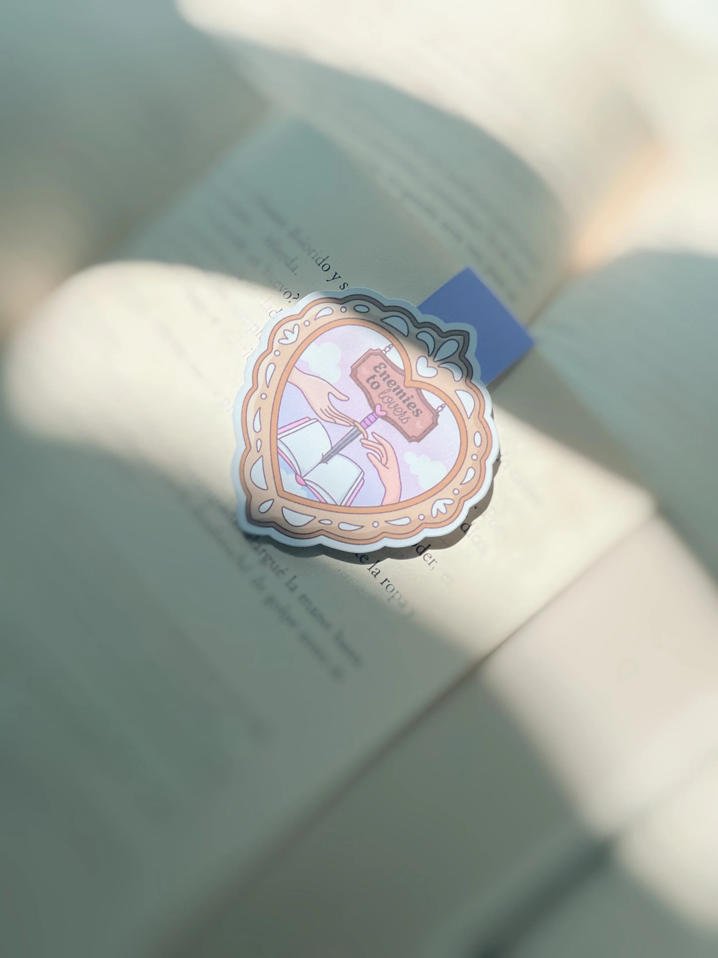 Enemies to Lovers Romance - Mini Marcapáginas Magnético