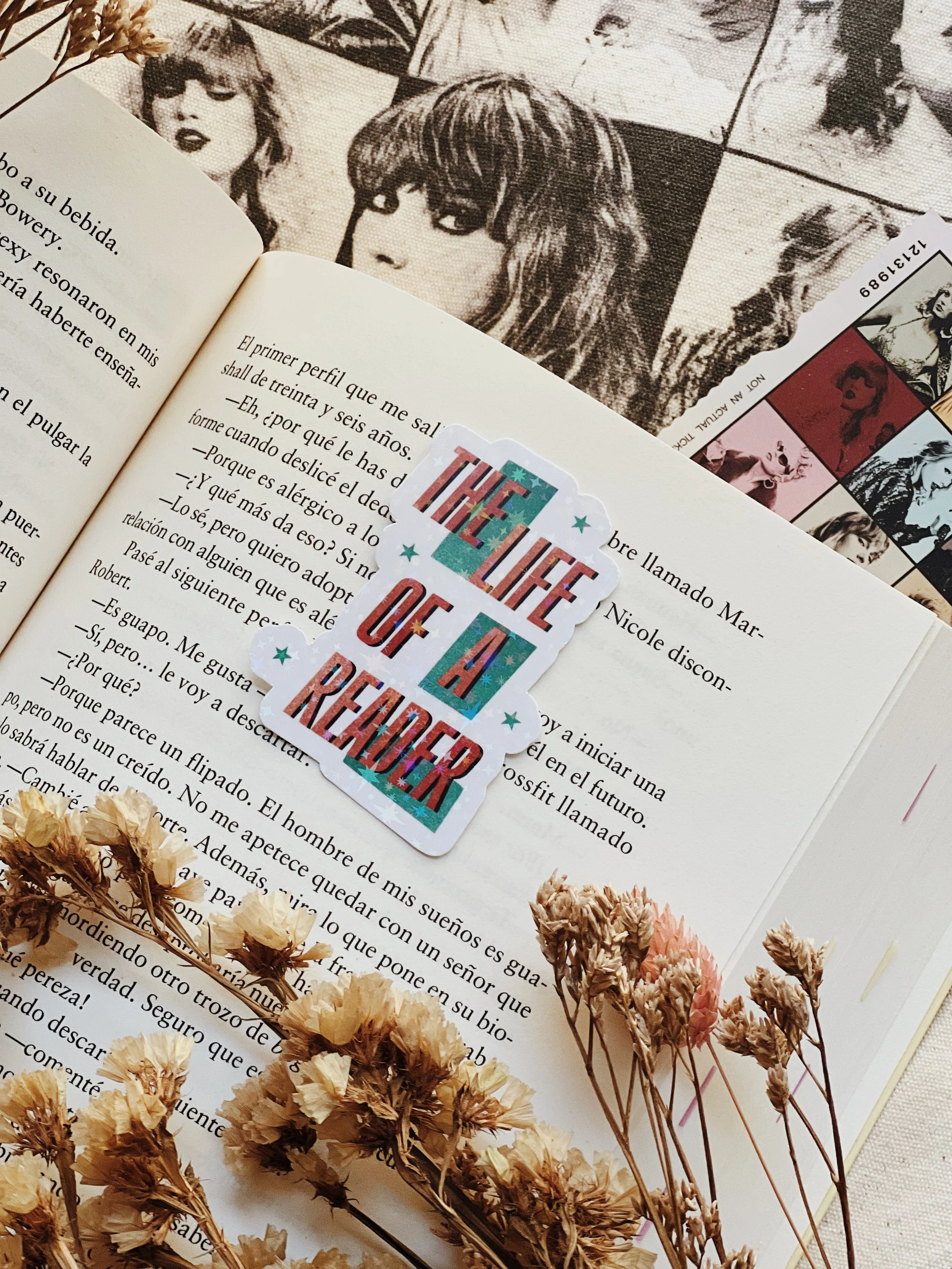 The Life of a Reader Sticker