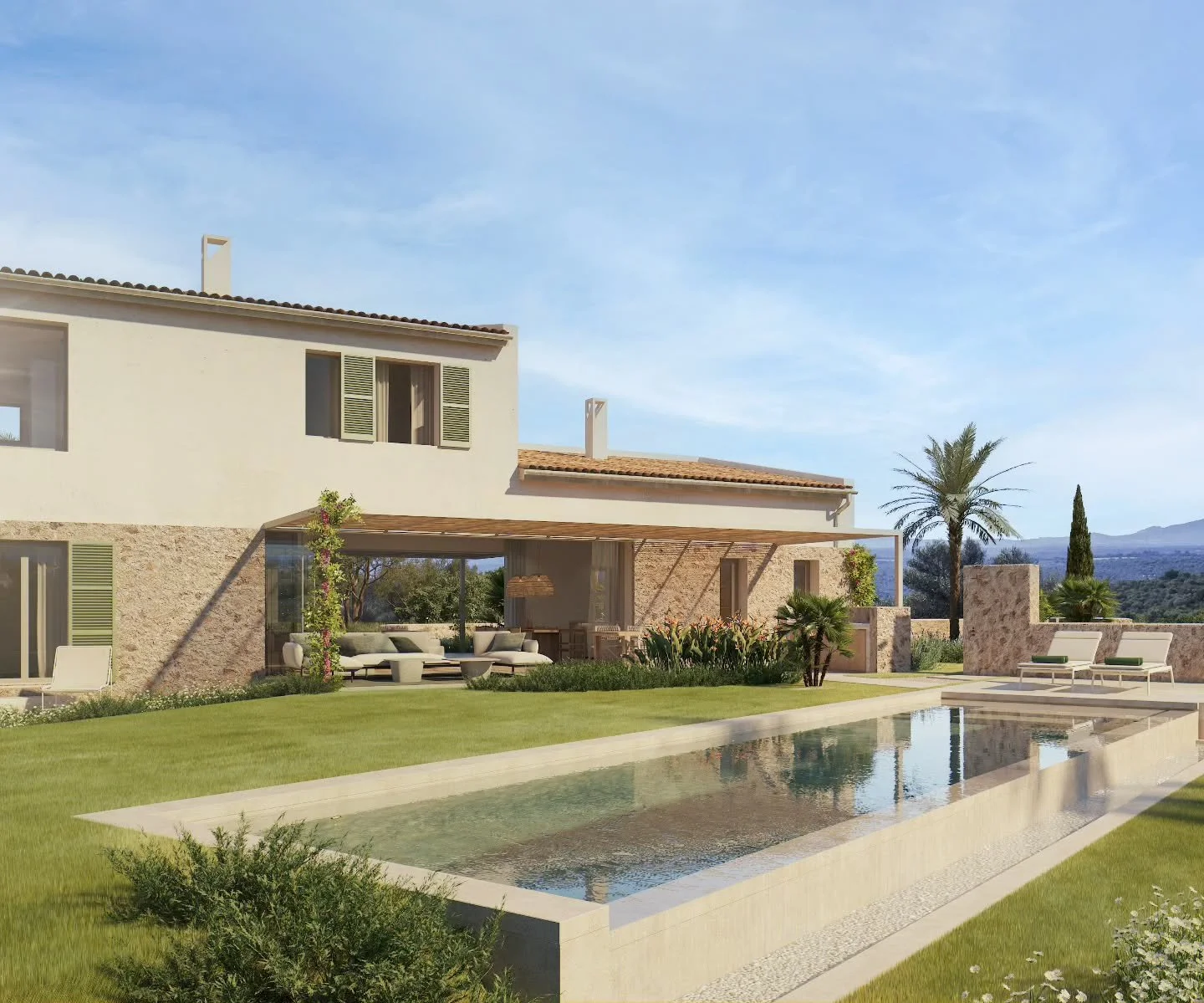 From permits to completion: fully managed process
We understand what it means to build a home abroad.
The complexity. 
The paperwork. 
The pressure. 
That’s why we handle everything in-house — from permits to construction and final fini