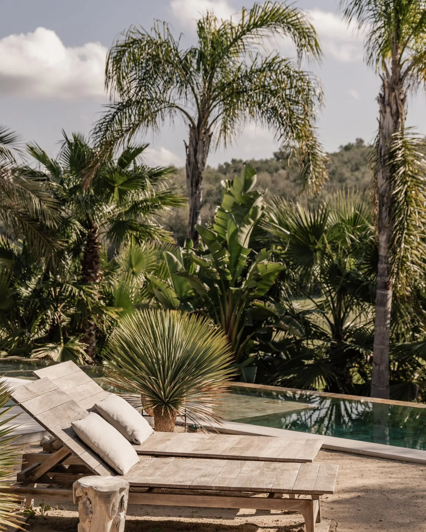 Not every horizon ends. 
Some unfold &mdash; 
like light bending over water, 
like calm settling on wood. 

This place is not escape. 
It&rsquo;s return. 
To the silence between palm leaves, 
to the rhythm of wind and stone. 

Here, time slows. 
Matt