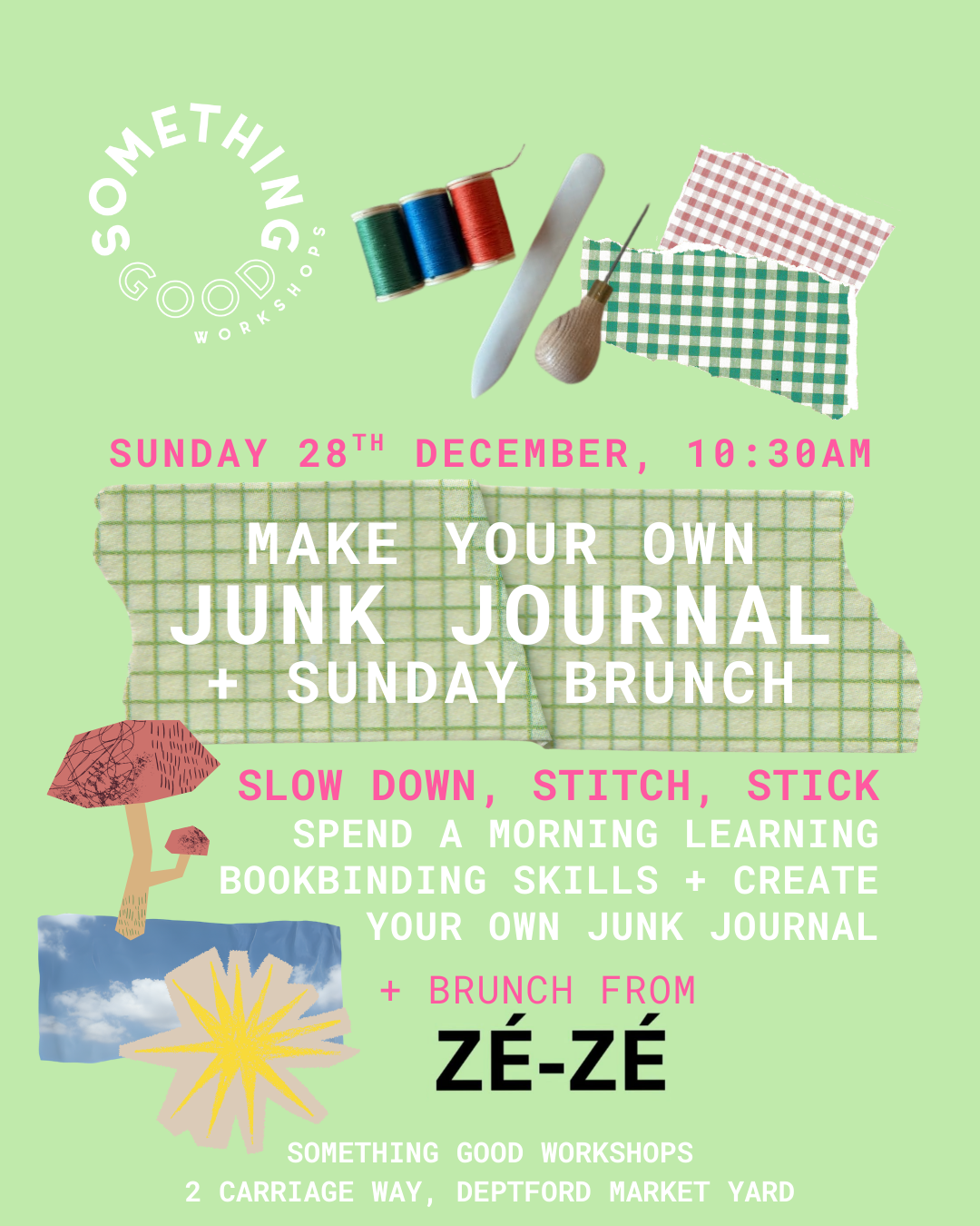 Make Your Own Junk Journal + Sunday Brunch - Twixmas Special