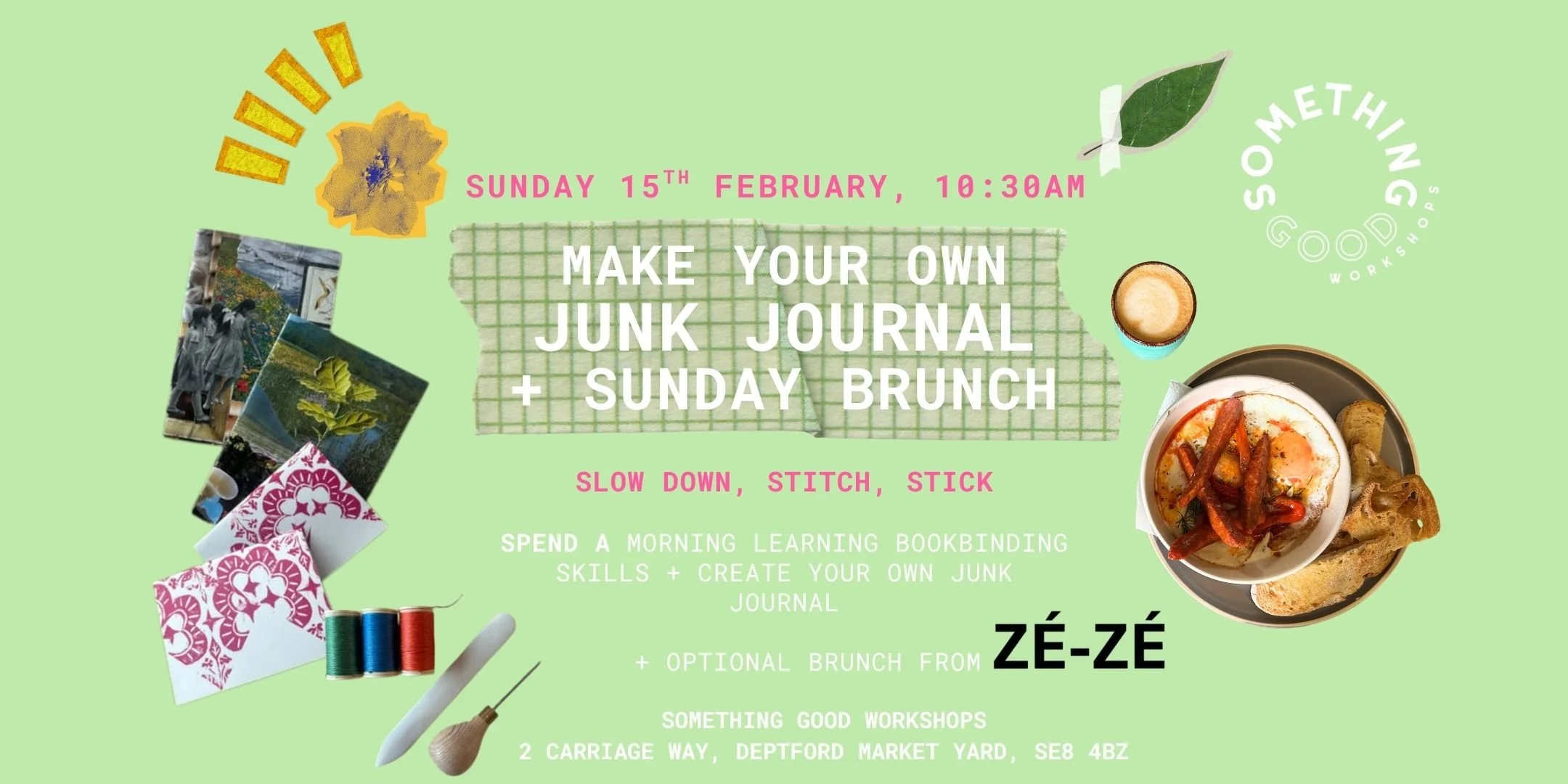 Make Your Own Junk Journal + Sunday Brunch