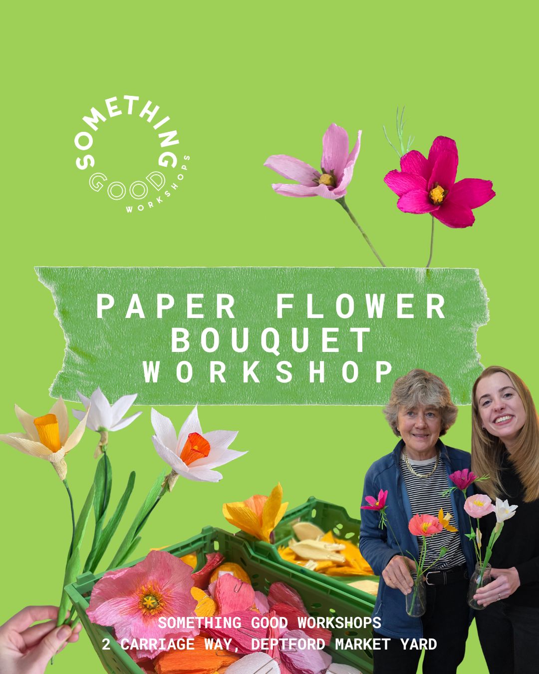 Paper Flower Workshop 