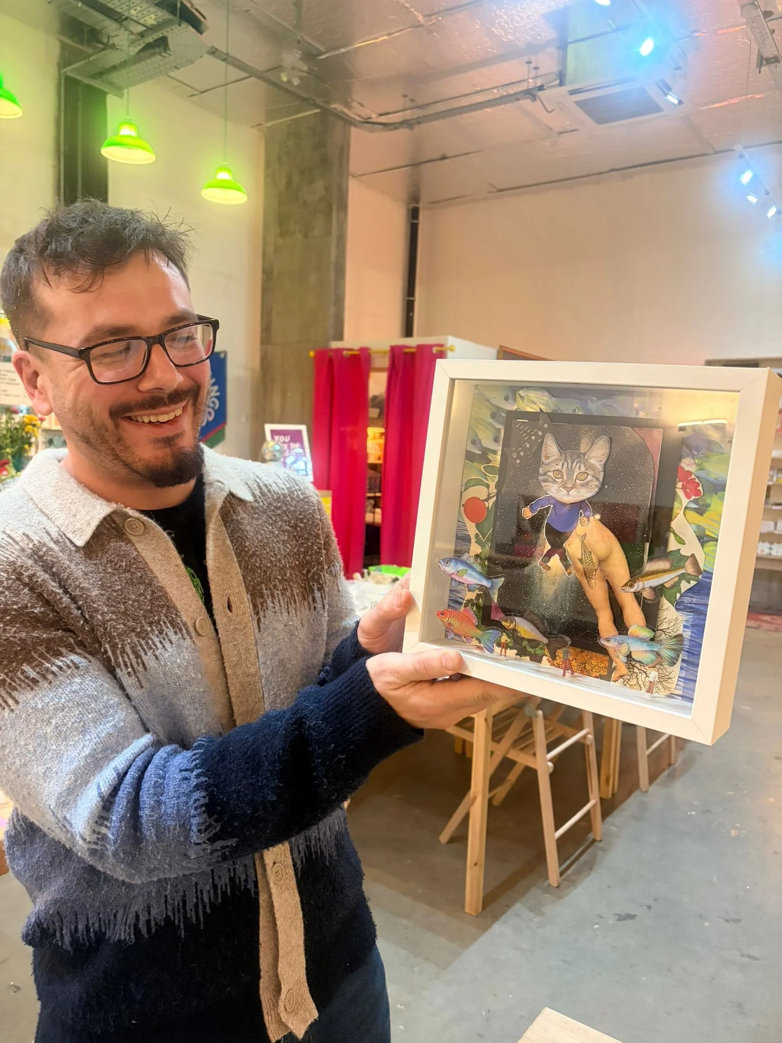 Multimedia Micro Collage with Big Heart Company — Something Good Workshops