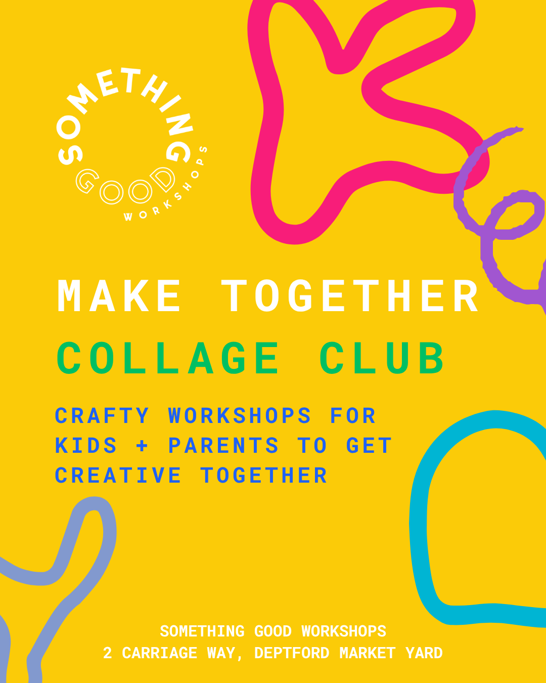 MAKE TOGETHER Collage Club for Kids + Parents