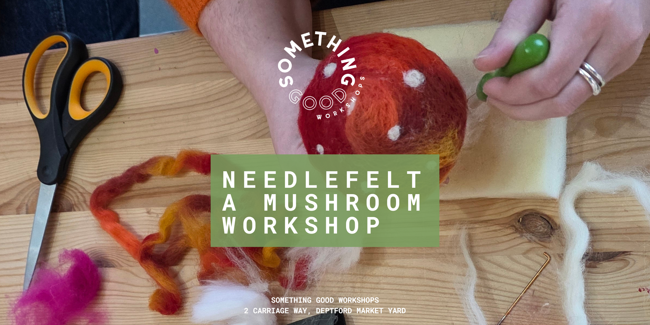 Needlefelt a Mushroom 