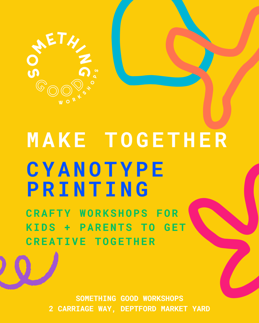 Make Together: Cyanotype  Workshop for Kids + Parents