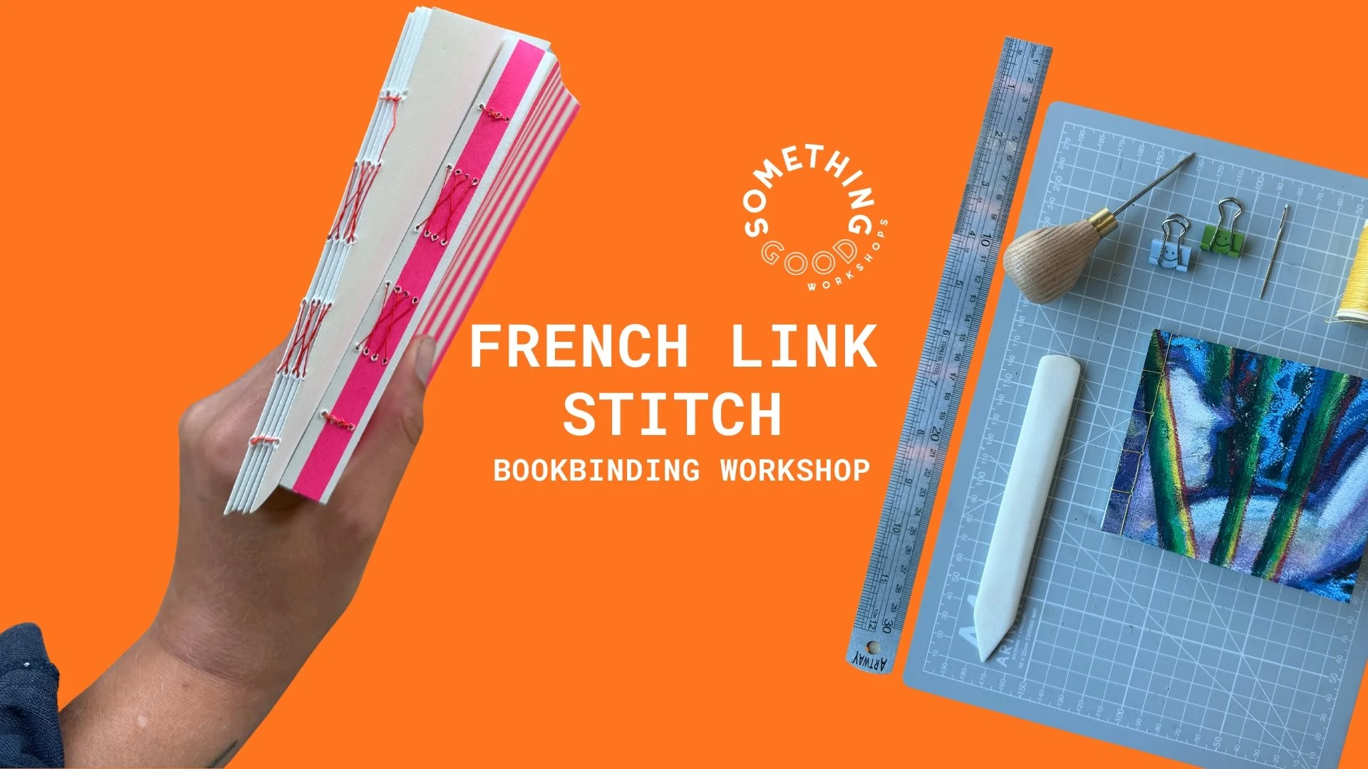 Bookbinding Taster Workshop: French Link Stitch