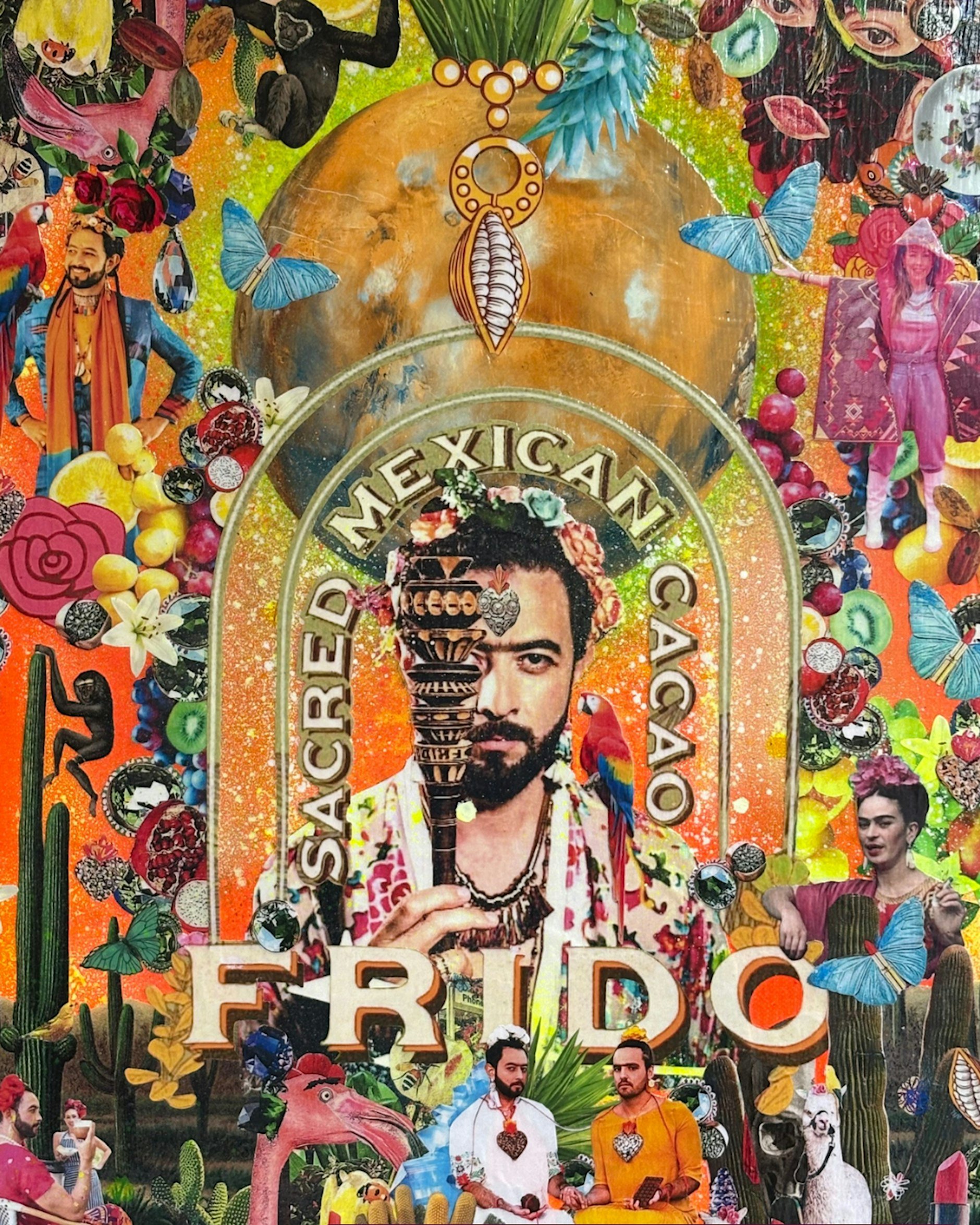 Honouring Frida: Art, Identity &amp; Cacao. A Creative Mexican Collage Workshop