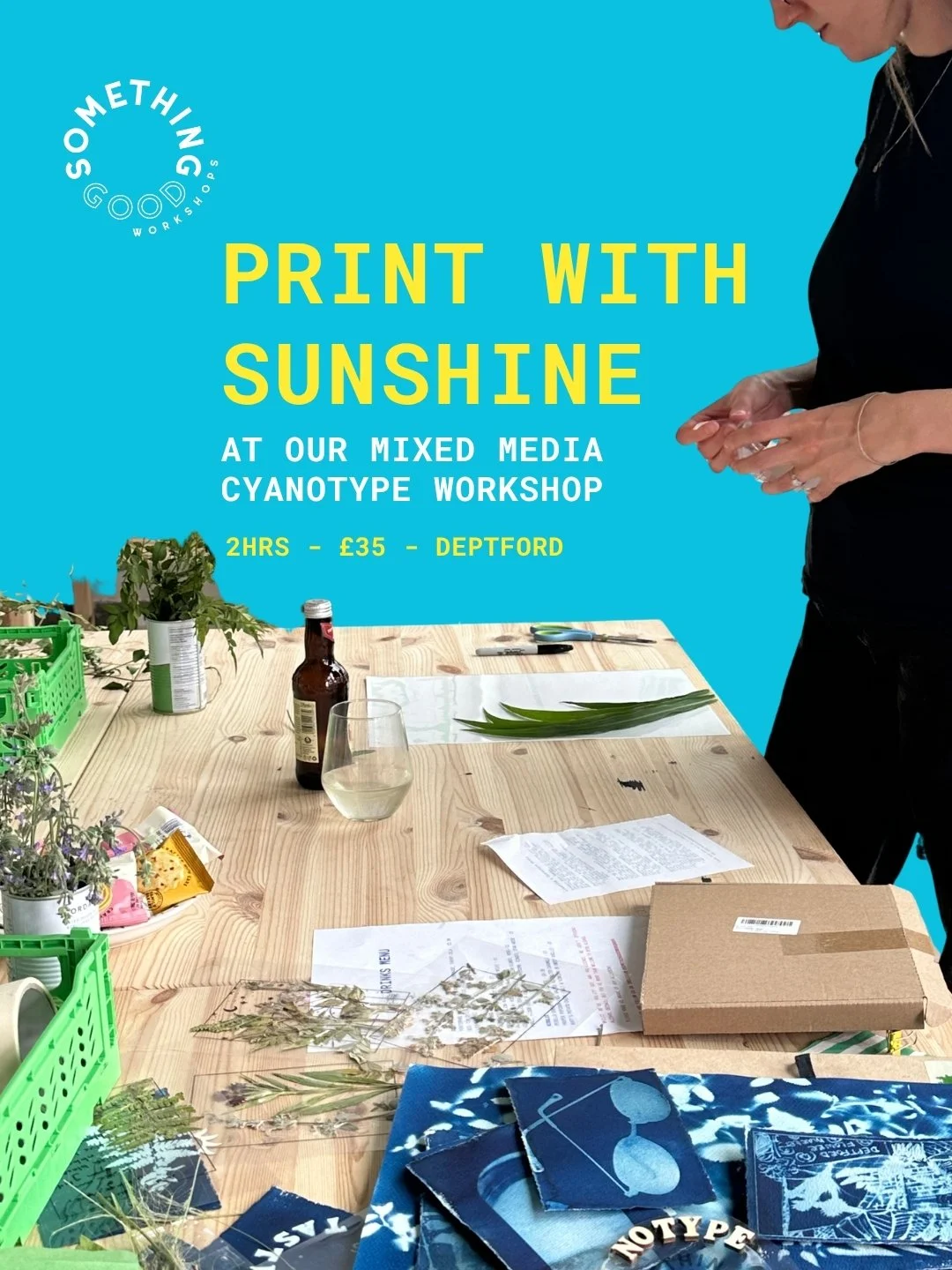 Mixed Media Cyanotype Workshop
