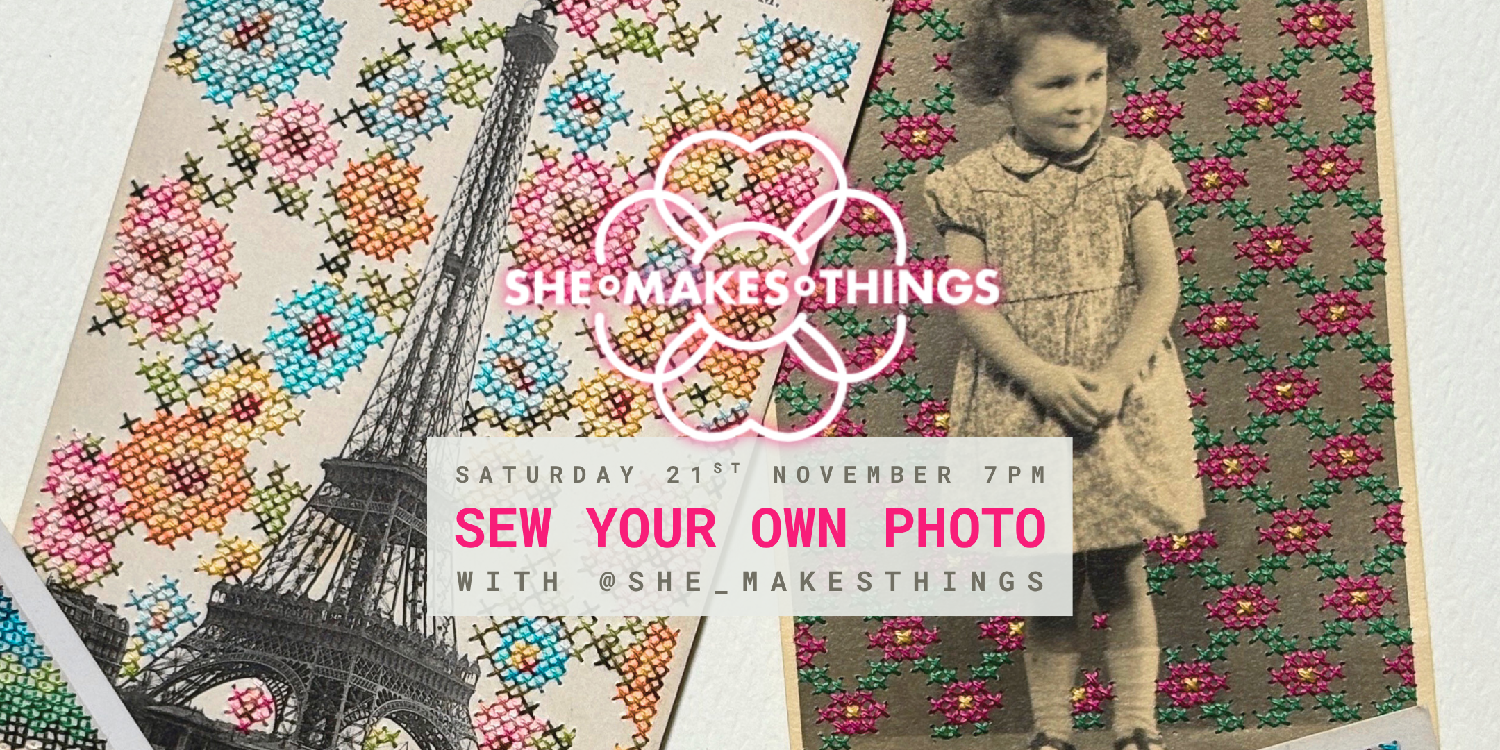Sew Your Own Photo with @she_makesthings