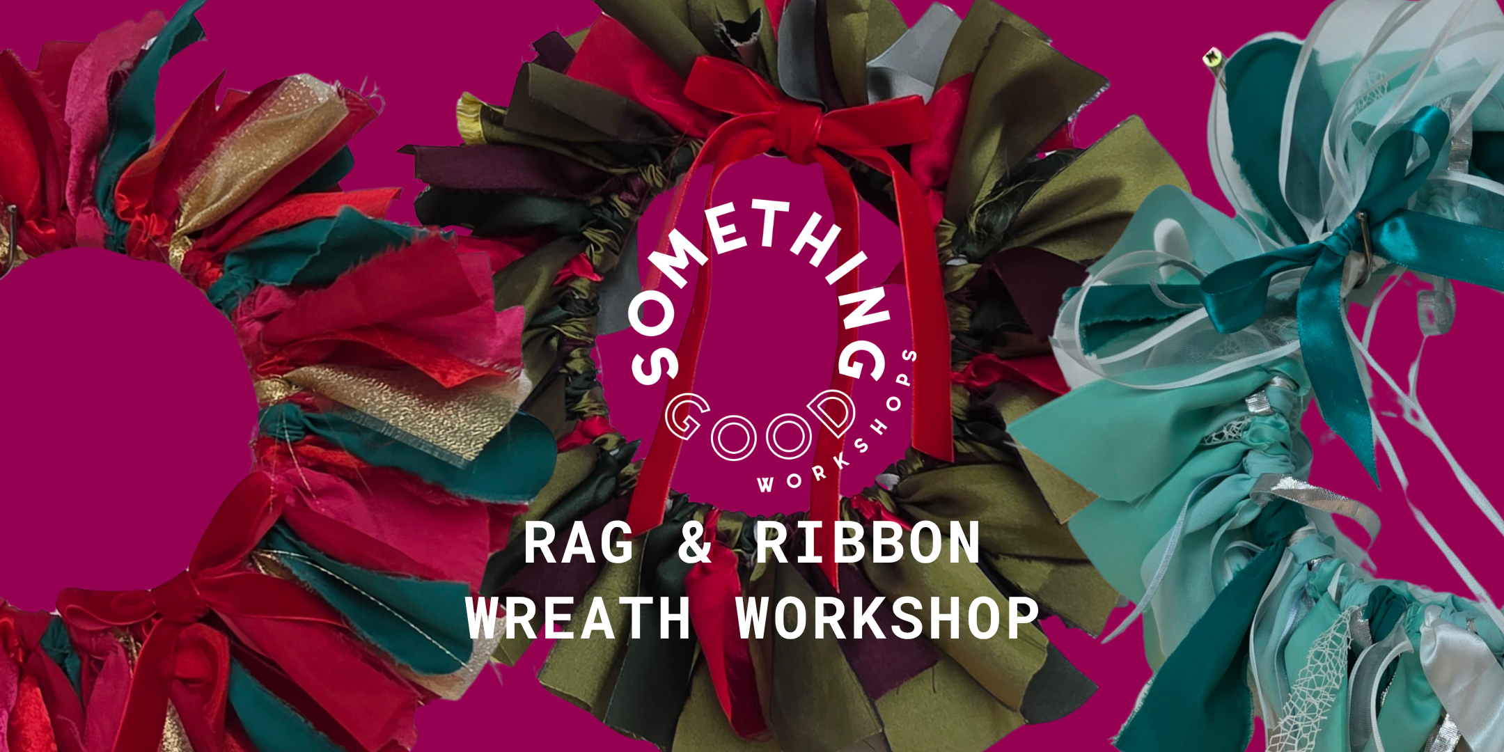 Rag + Ribbon Wreath Workshop