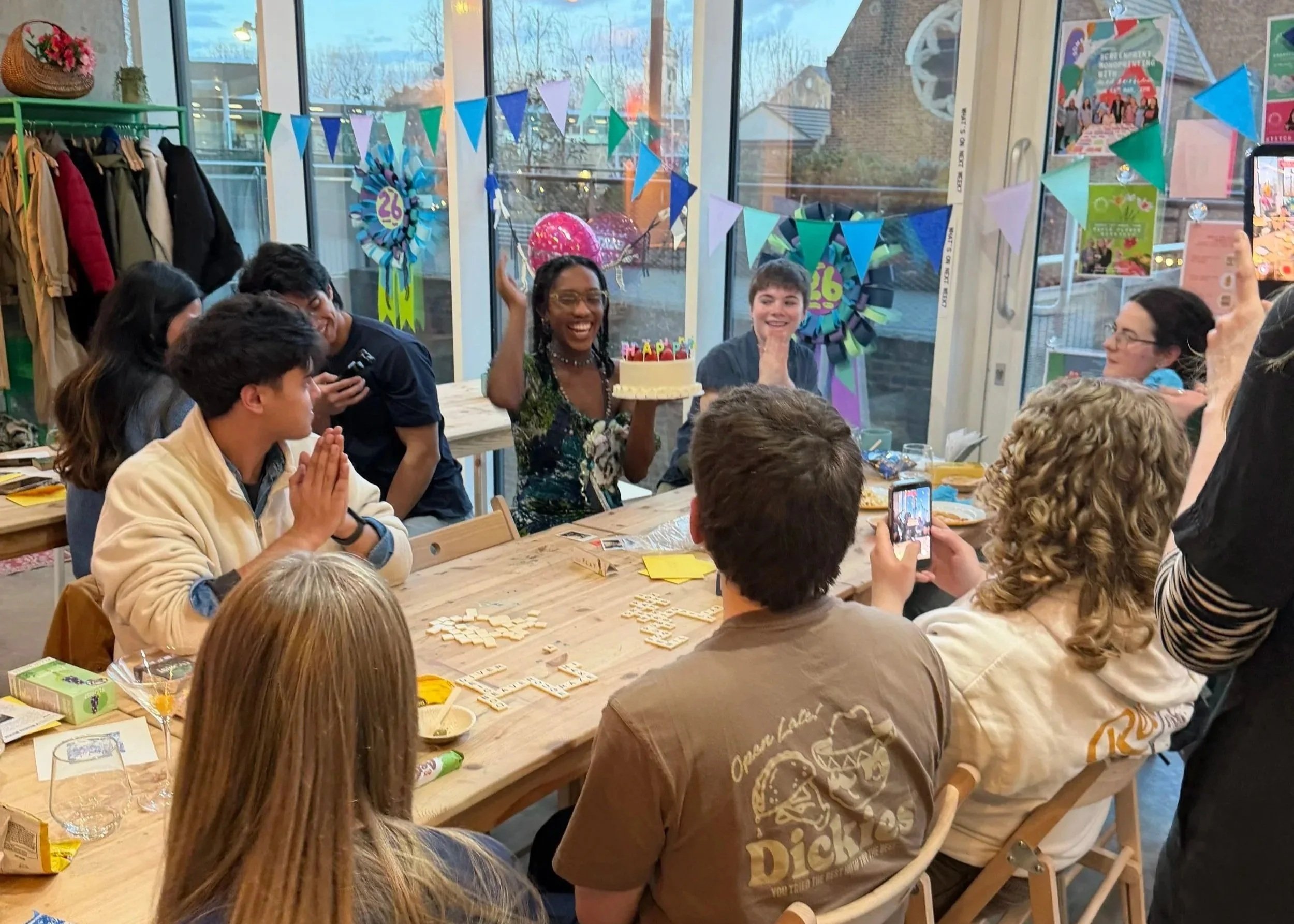 Birthday party with private craft workshop in London. Book the space to spend time with your friends and learn something new. Crafty birthday ideas