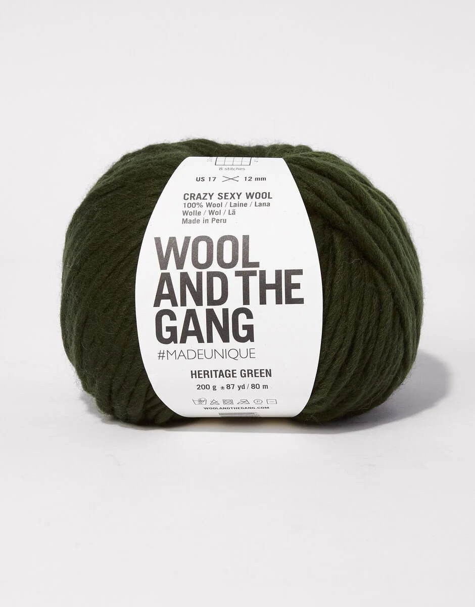 Crazy Sexy Wool - Heritage Green