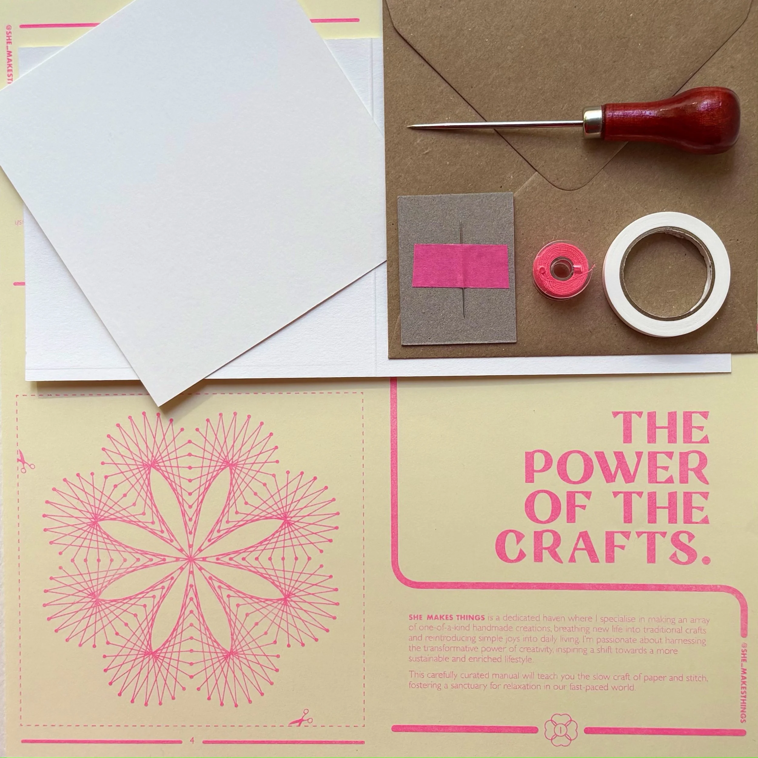 Sew Your Own Cards - Paper + Stitch Toolkit
