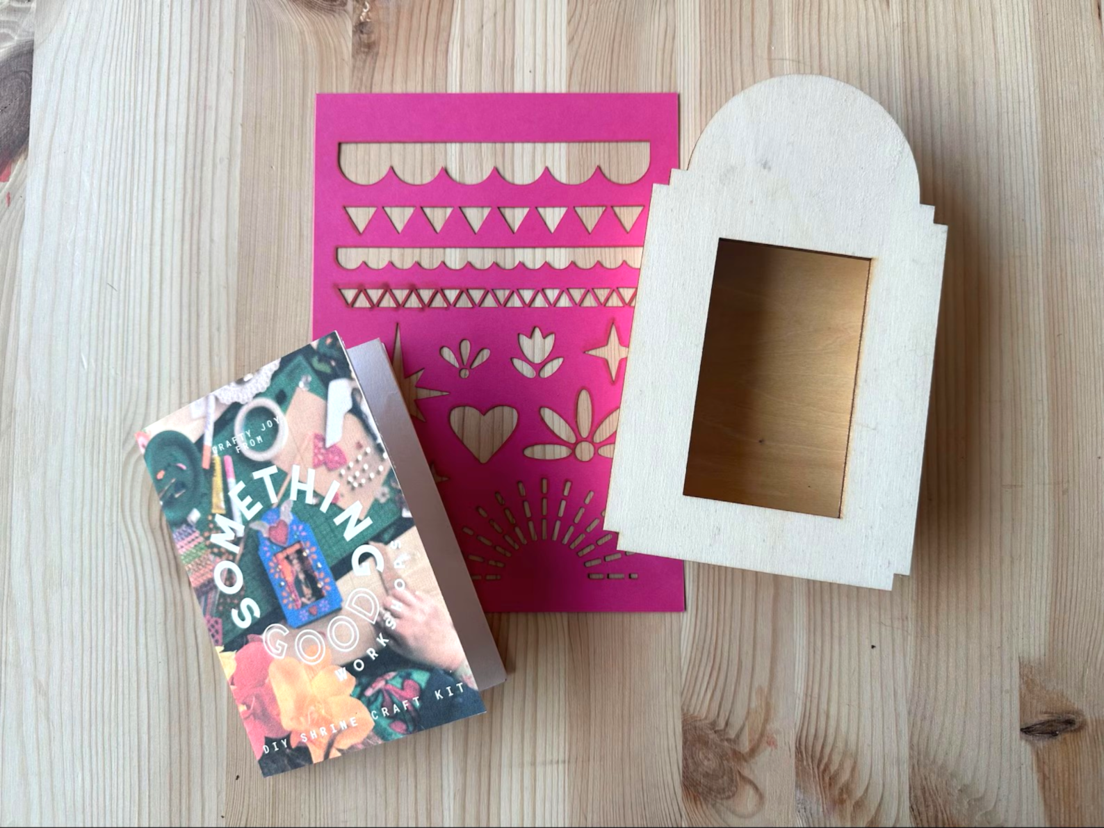 DIY Wooden Shrine Base Kit