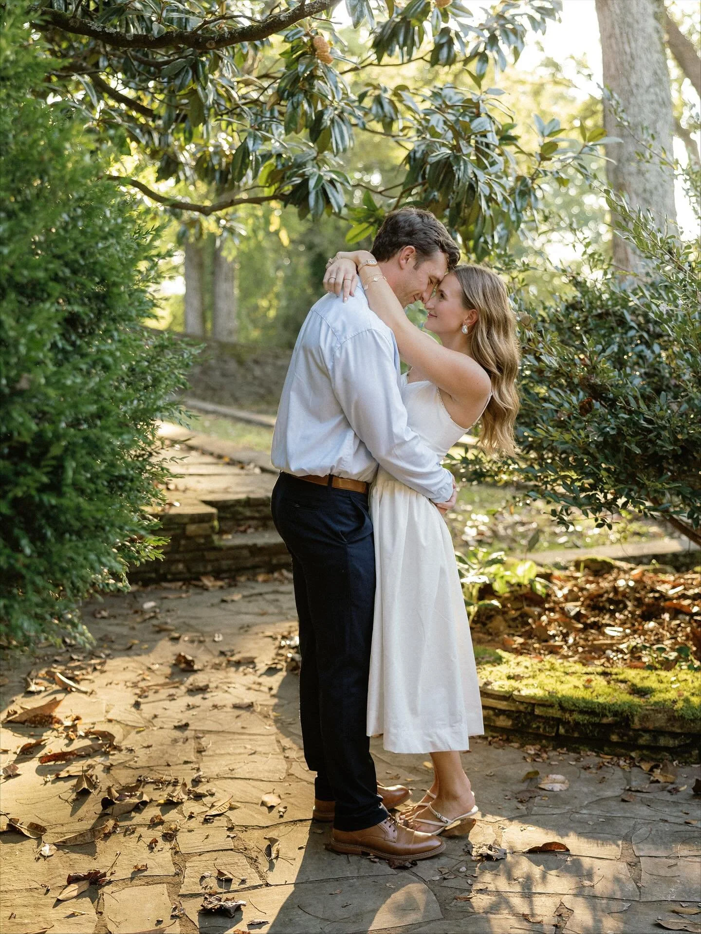 Engagement sessions in gardens forever and always 🌿