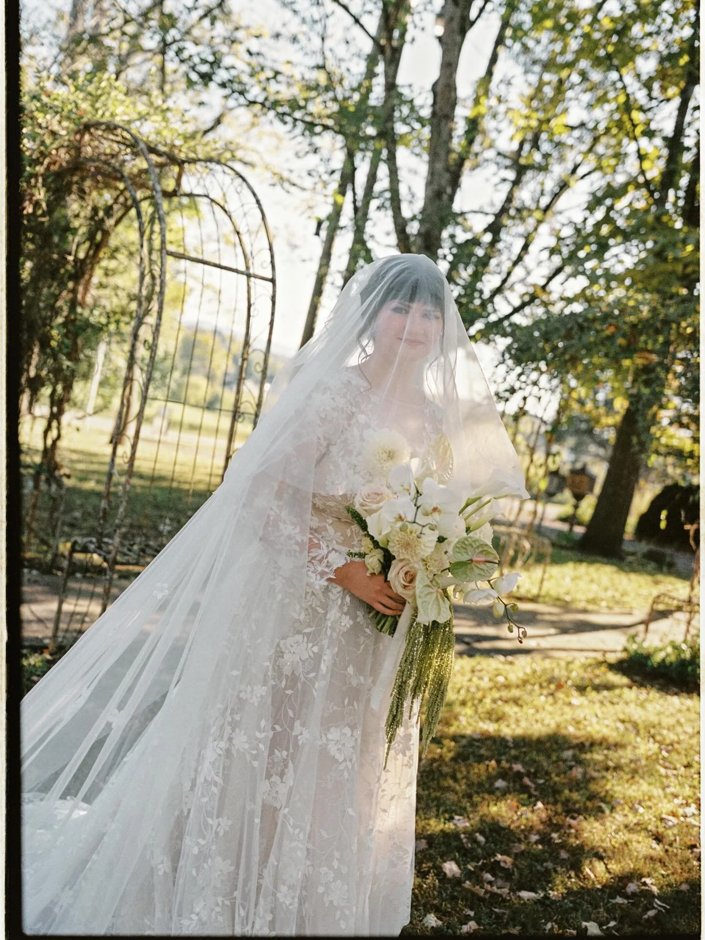 Some weddings were just meant to be photographed on film, like Jillian &amp; Ford&rsquo;s. 🖤

Venue: @whaley_room_and_board
Photography: @torilynnephoto
Florals: @thistleandlaceflorals
Dress: @evelynbridal
Hair: @865.bridal
Rentals: @eventrentalsbyr
