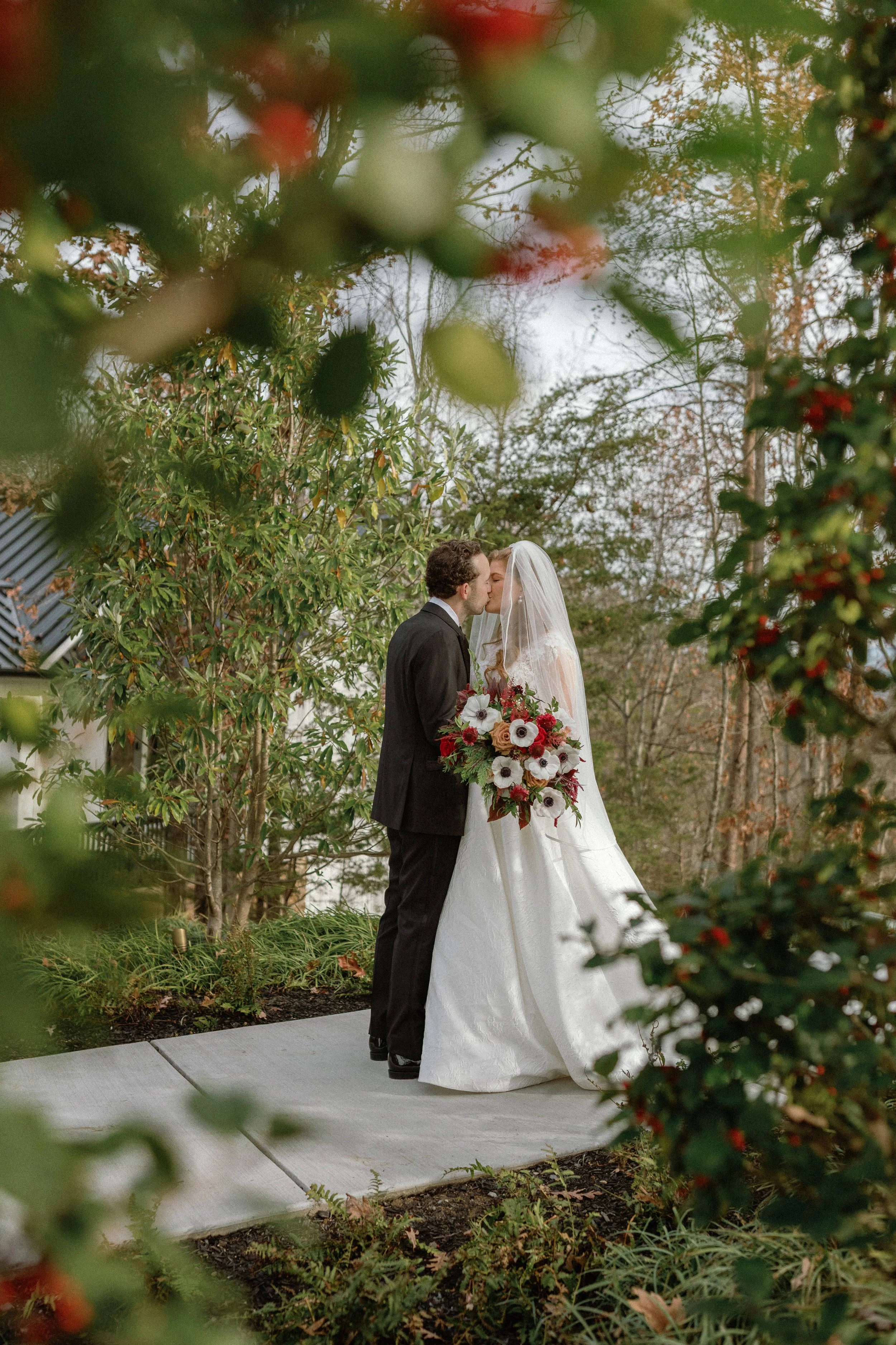 Christmas Inspired Wedding in The Smoky Mountains