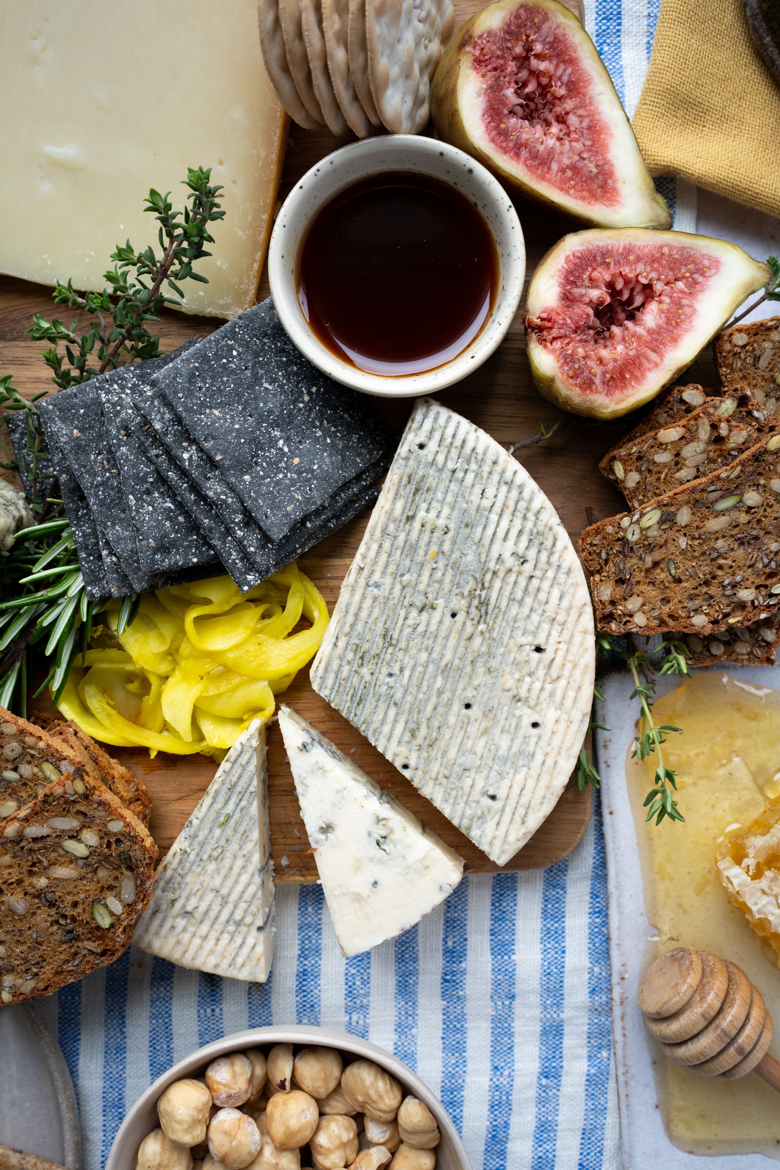 Cashel Blue Cheeseboard by Food styling by  Loraine Cox Photography